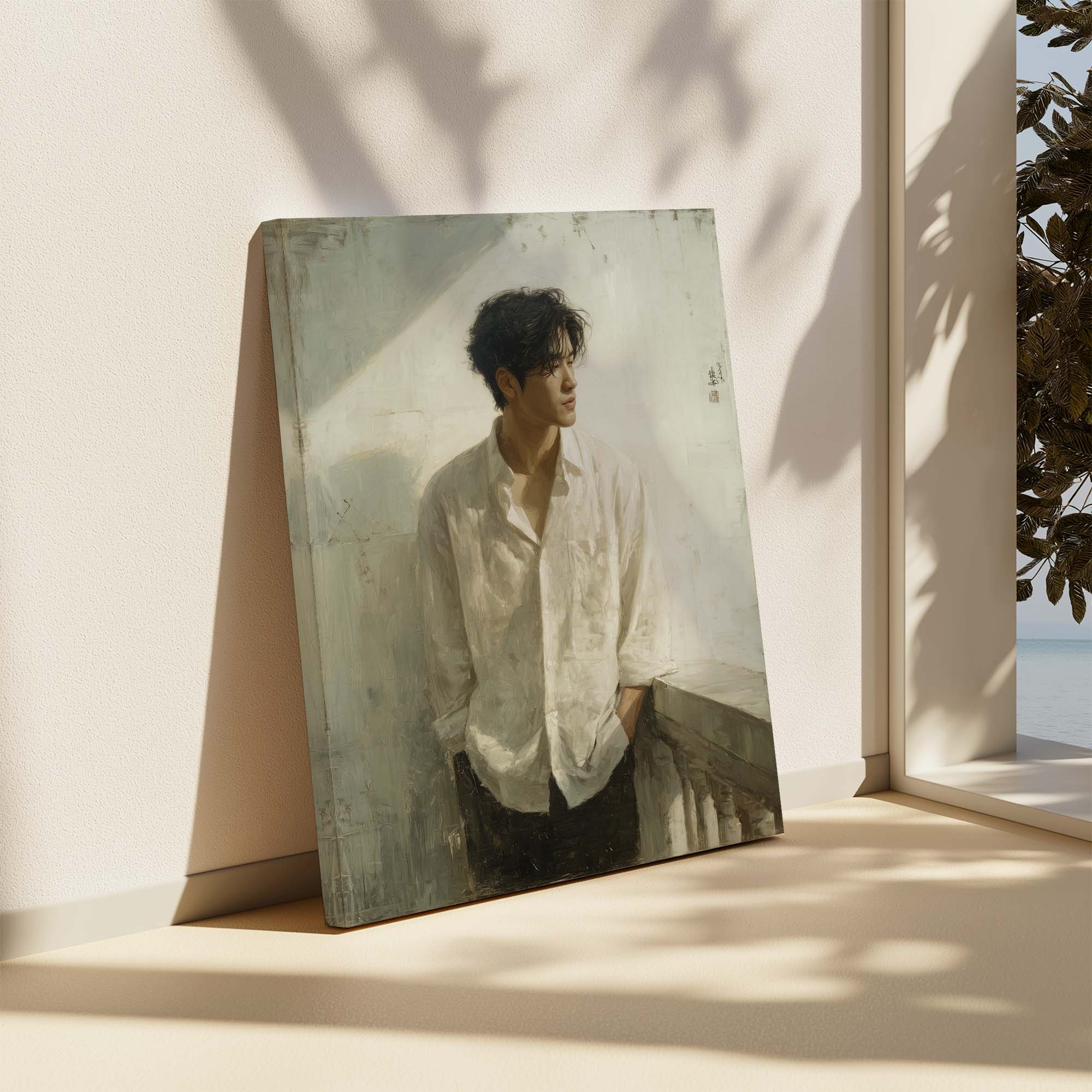 Balcony Light Canvas Print Canvas Art Wildfrog Art