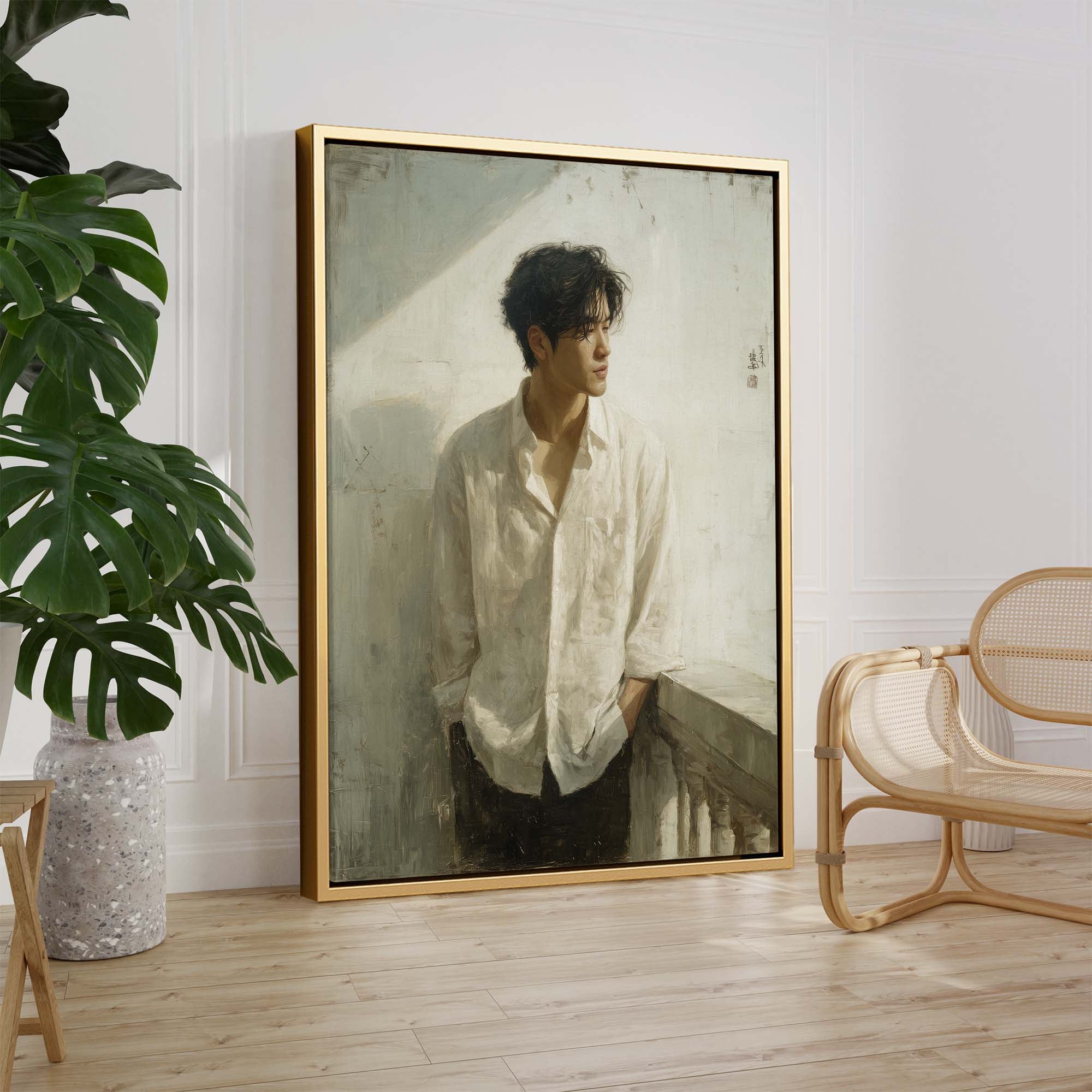 Balcony Light Canvas Print Canvas Art Wildfrog Art