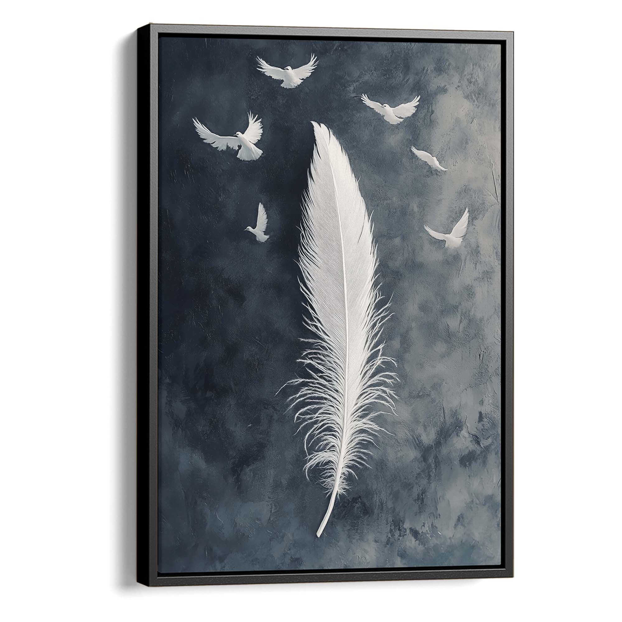 Birds of a Feather No1 Canvas Print Canvas Art Wildfrog Art