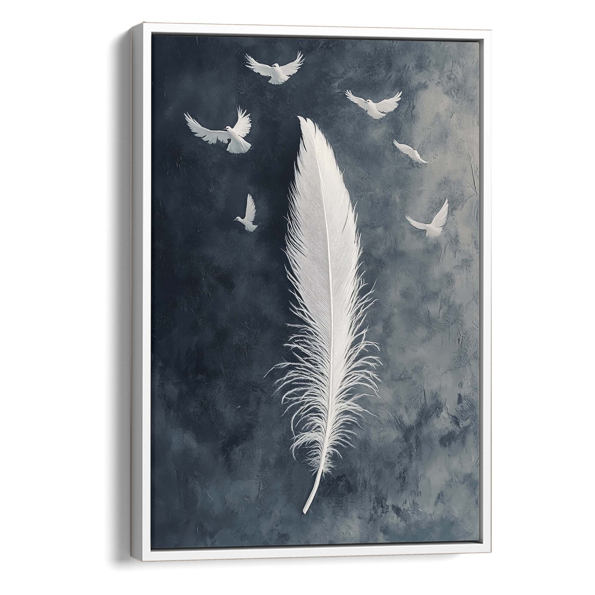 Birds of a Feather No1 Canvas Print Canvas Art Wildfrog Art