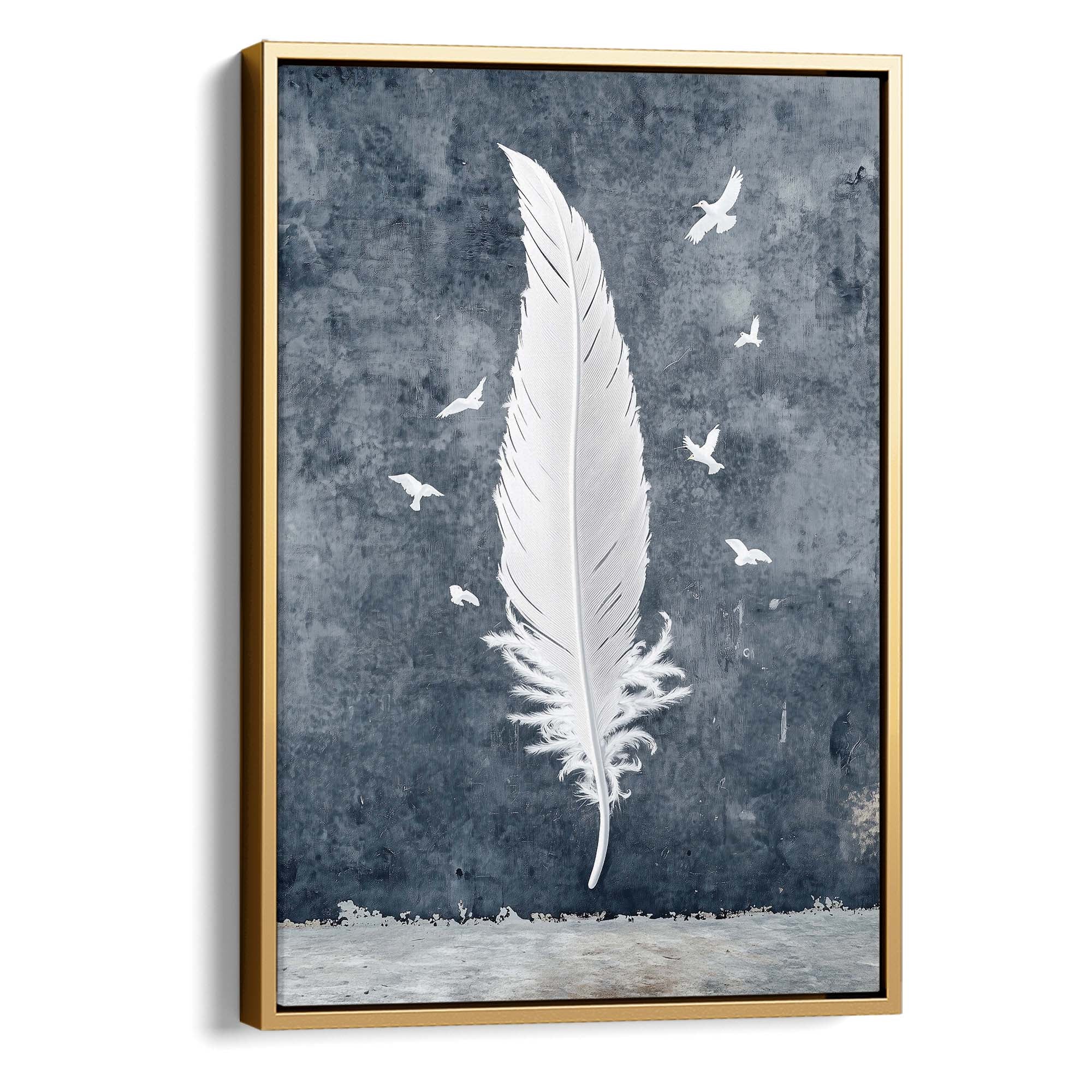 Birds of a Feather No2 Canvas Print Canvas Art Wildfrog Art