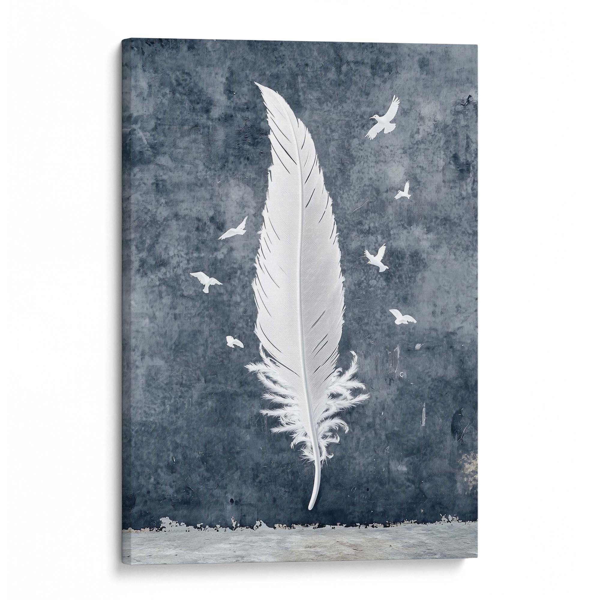 Birds of a Feather No2 Canvas Print Canvas Art Wildfrog Art
