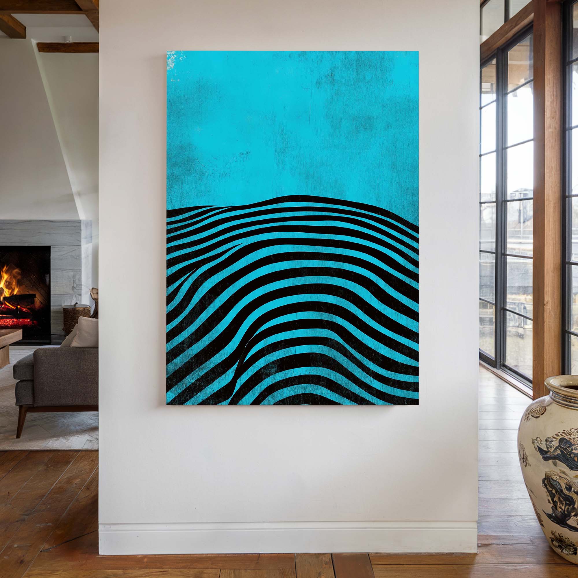 Blue Mirage Canvas Print Canvas Art Wildfrog Art