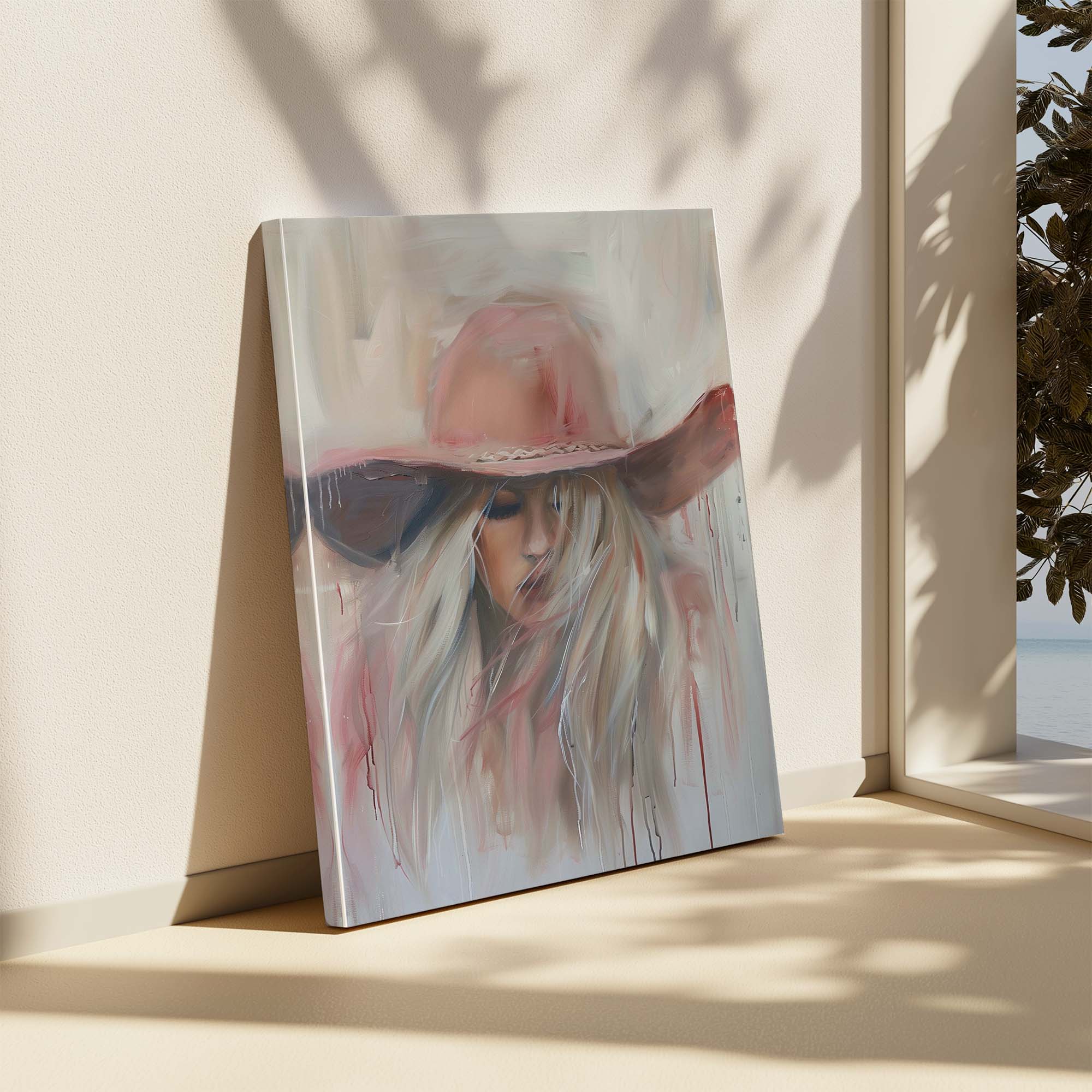 Blush Fall Canvas Print