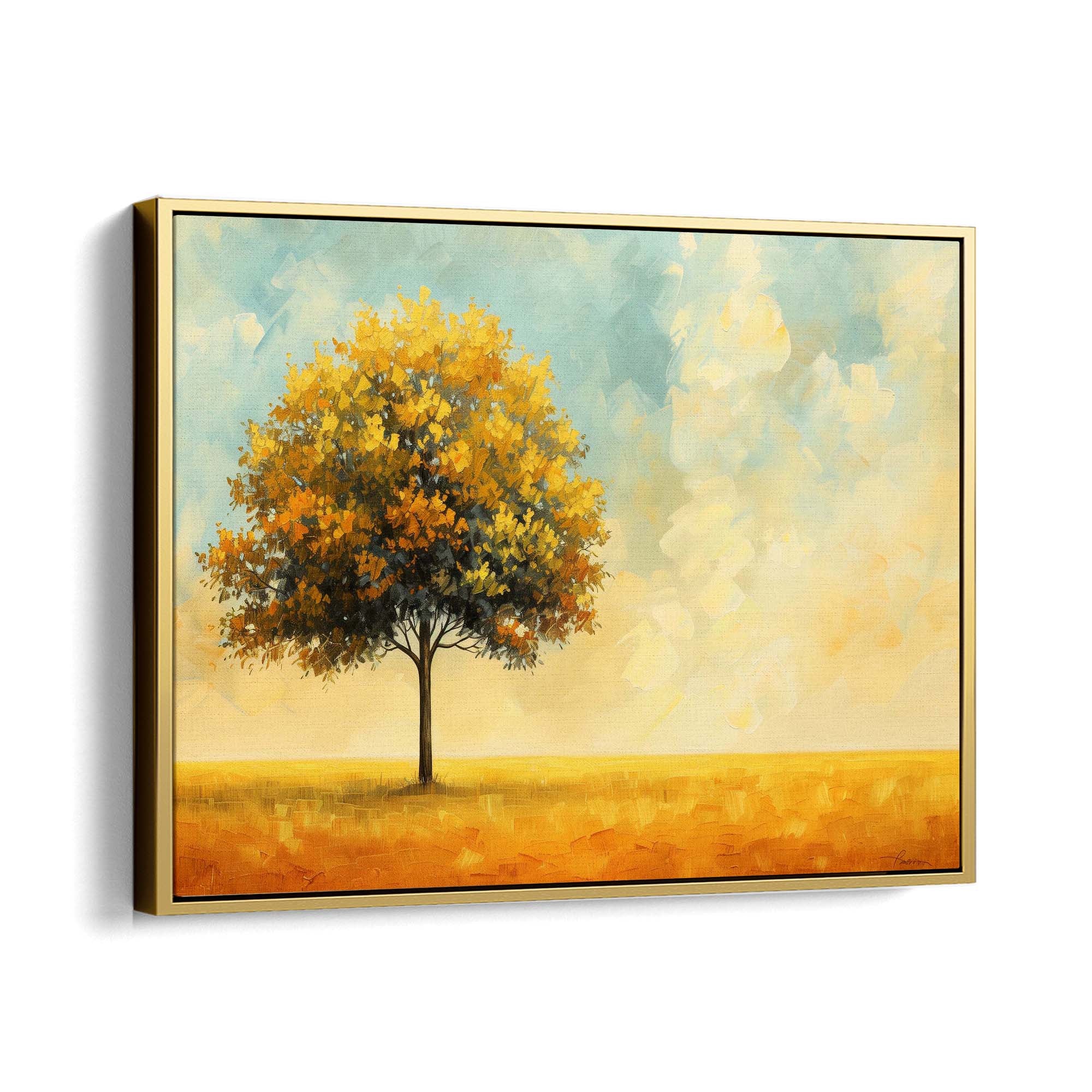 Burnished Horizon Canvas Print