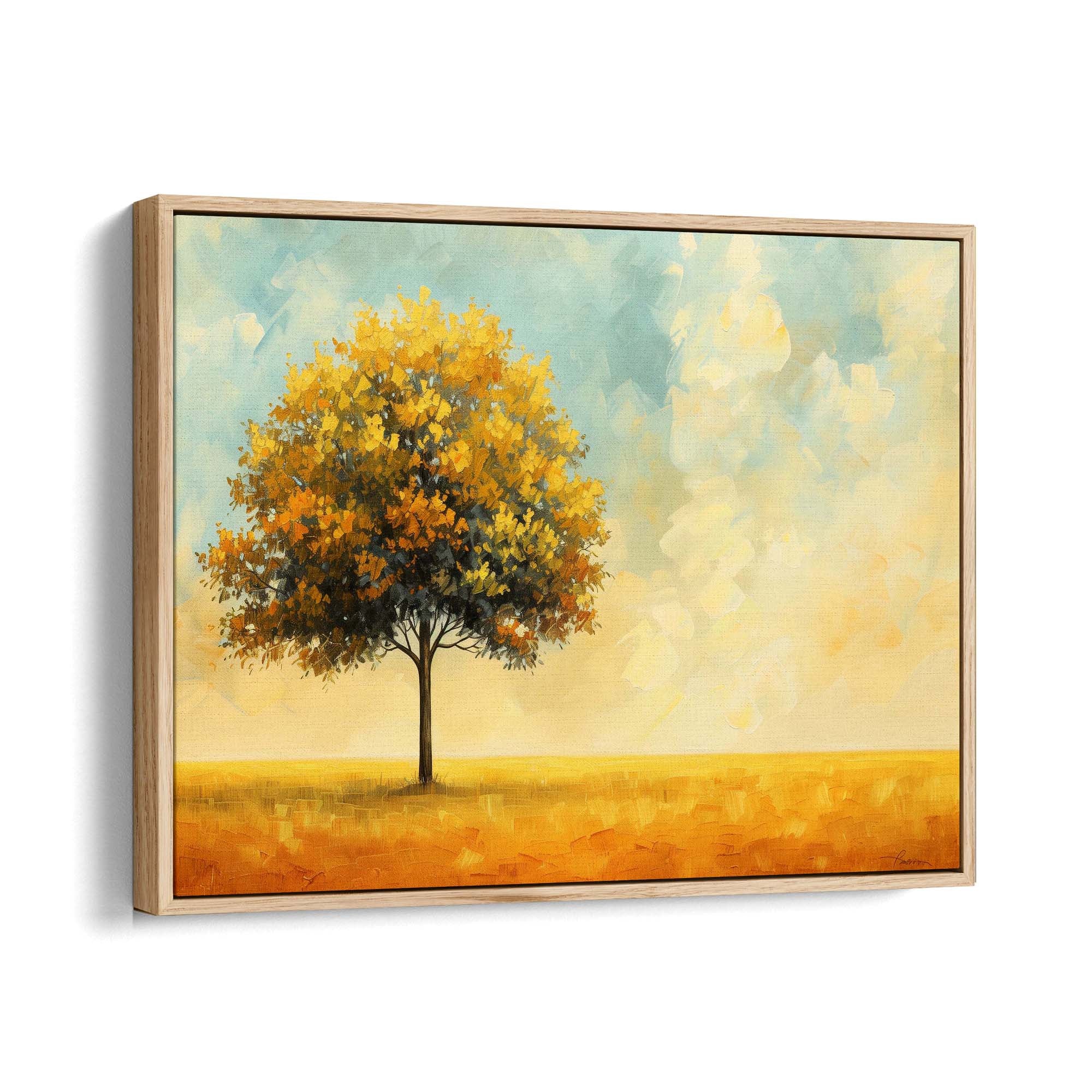 Burnished Horizon Canvas Print