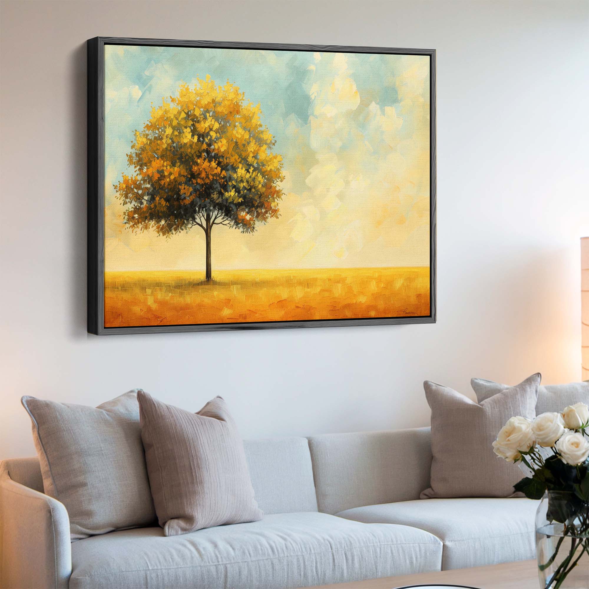 Burnished Horizon Canvas Print