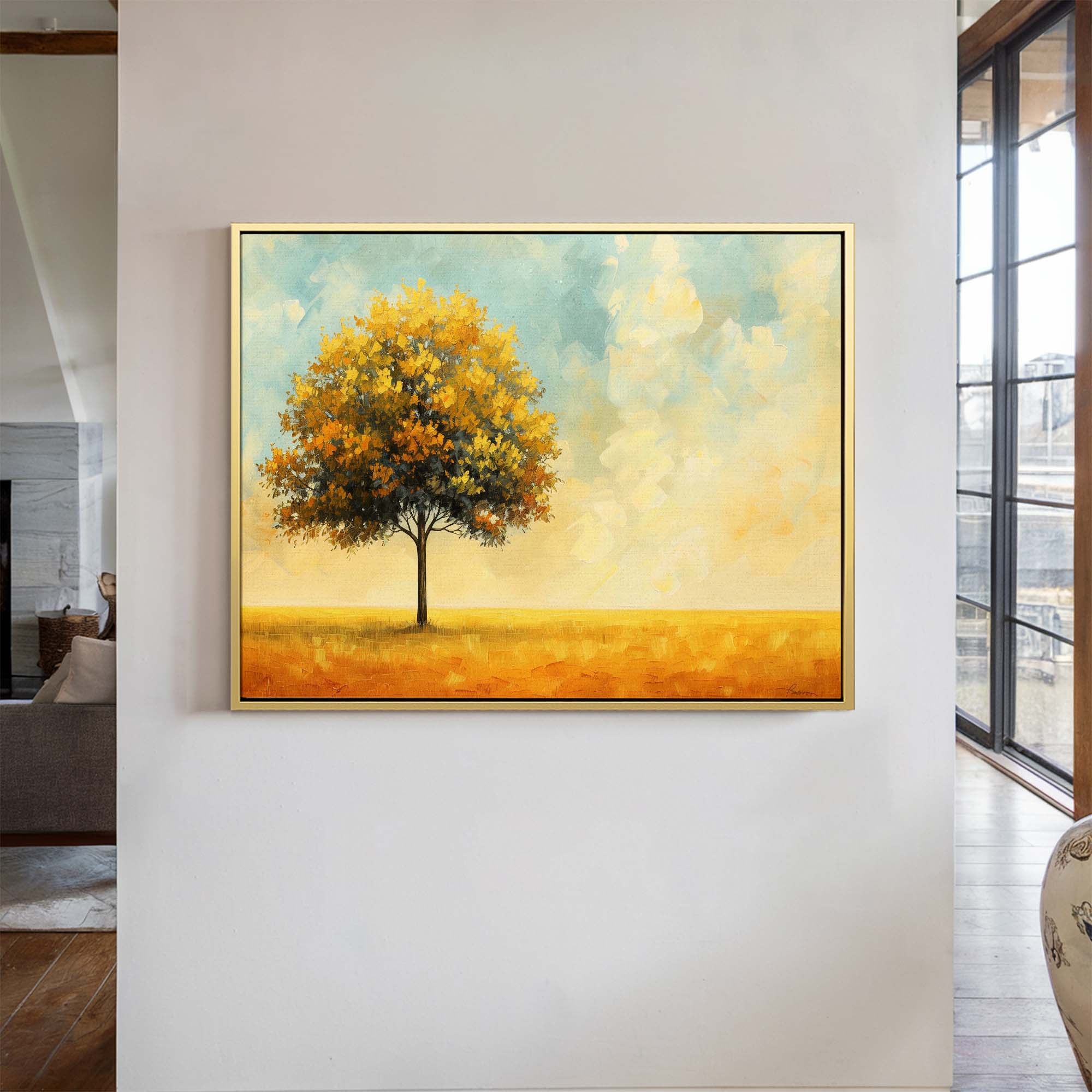 Burnished Horizon Canvas Print