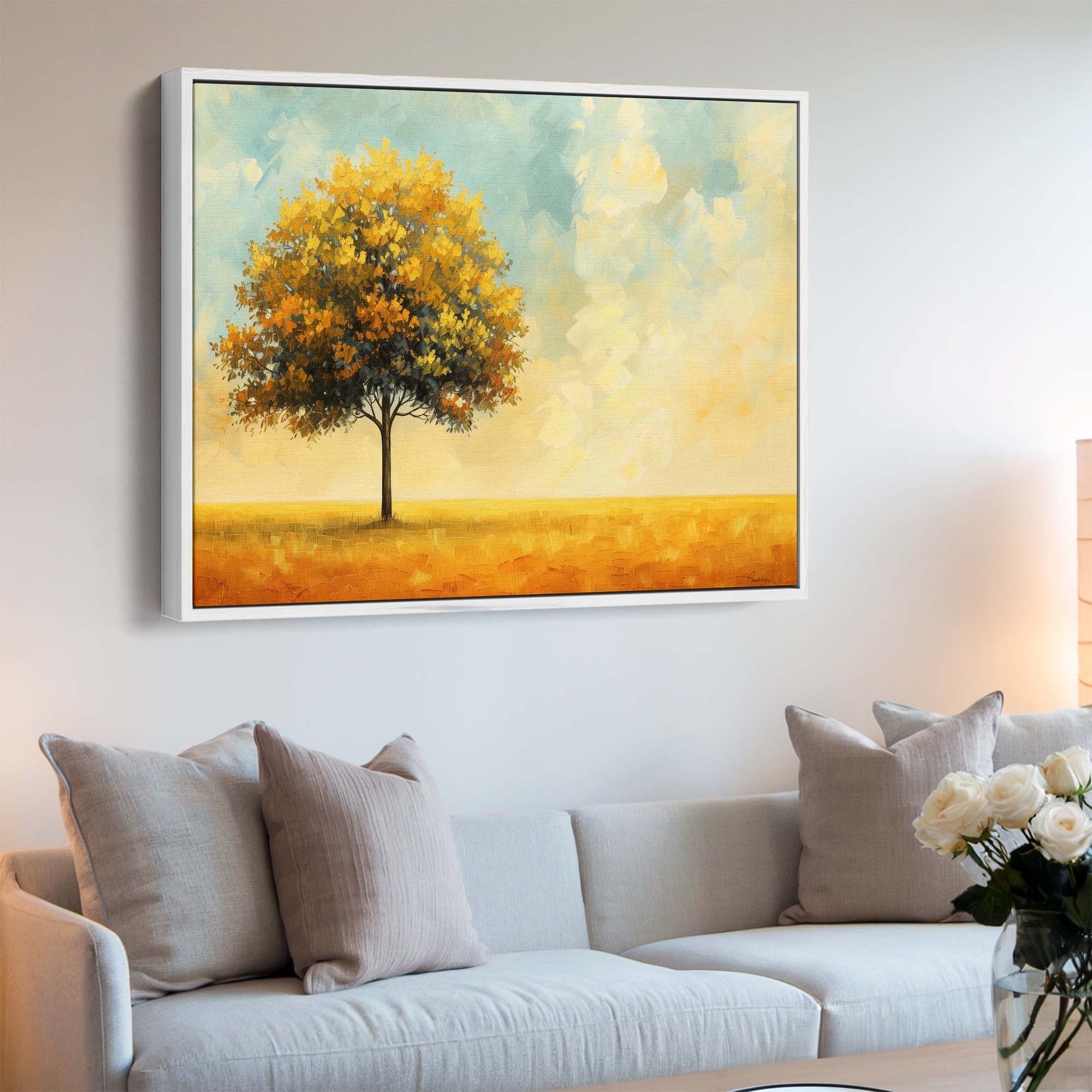 Burnished Horizon Canvas Print