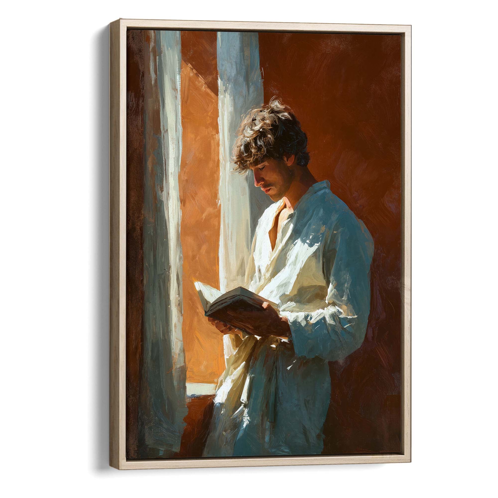 Burnt Sienna Mornings Canvas Print Canvas Art Wildfrog Art