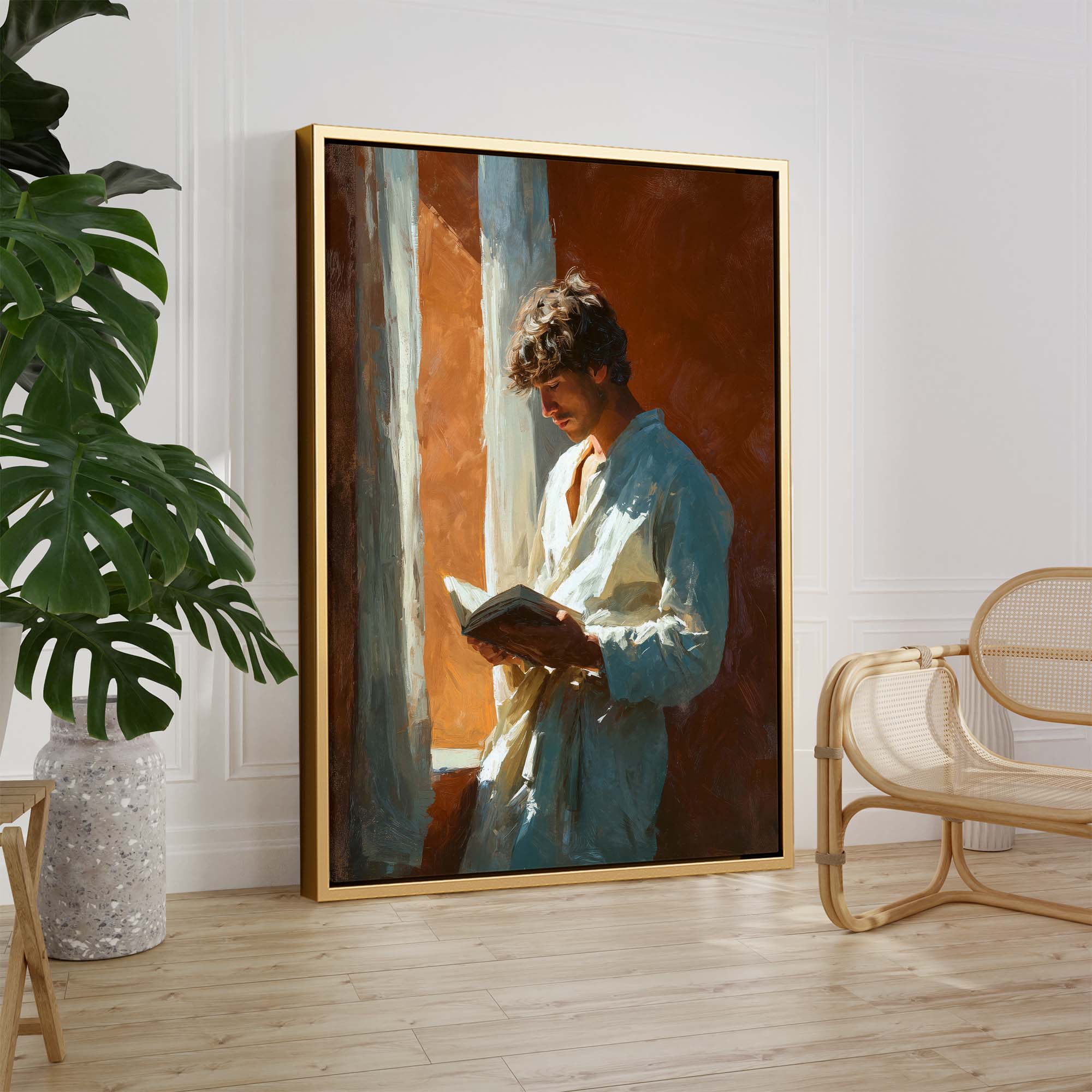 Burnt Sienna Mornings Canvas Print Canvas Art Wildfrog Art