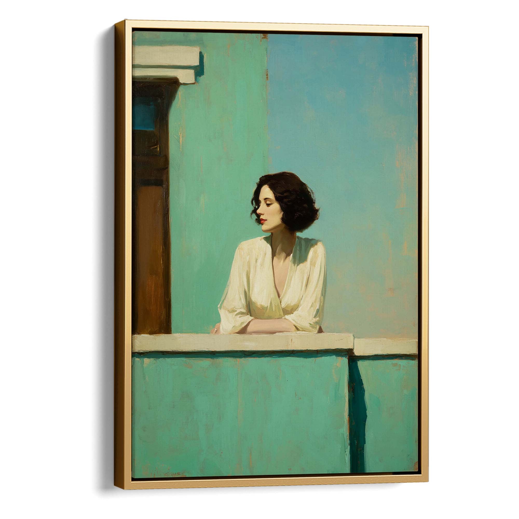 Calm Gaze No2 Canvas Print Canvas Art Wildfrog Art