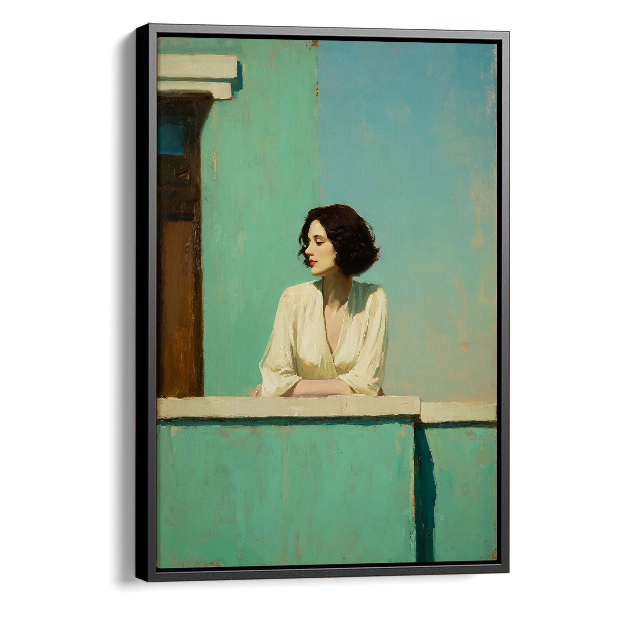 Calm Gaze No2 Canvas Print Canvas Art Wildfrog Art