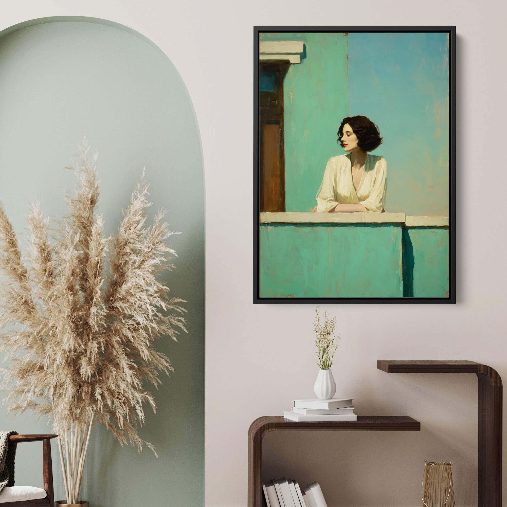 Calm Gaze No2 Canvas Print Canvas Art Wildfrog Art