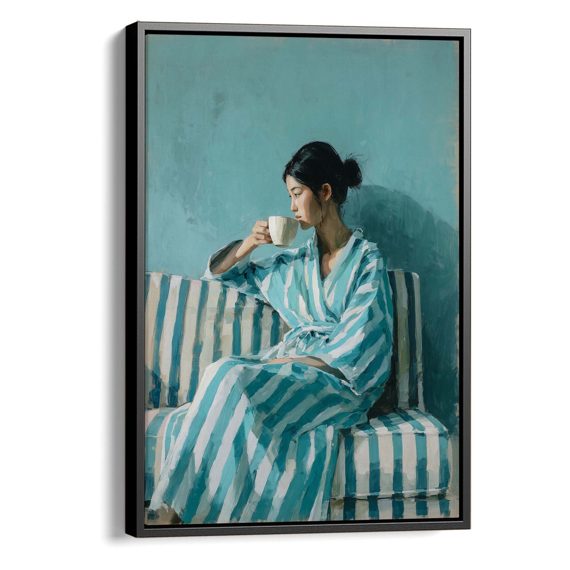 Coffee Rituals Canvas Print Canvas Art Wildfrog Art