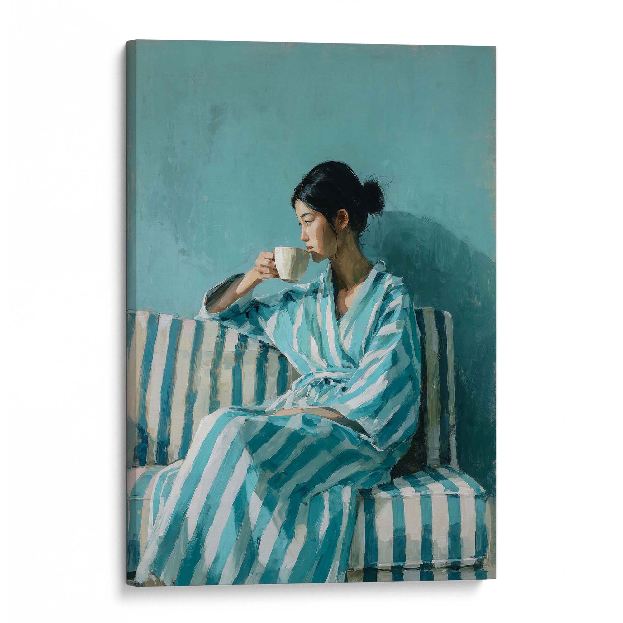 Coffee Rituals Canvas Print Canvas Art Wildfrog Art