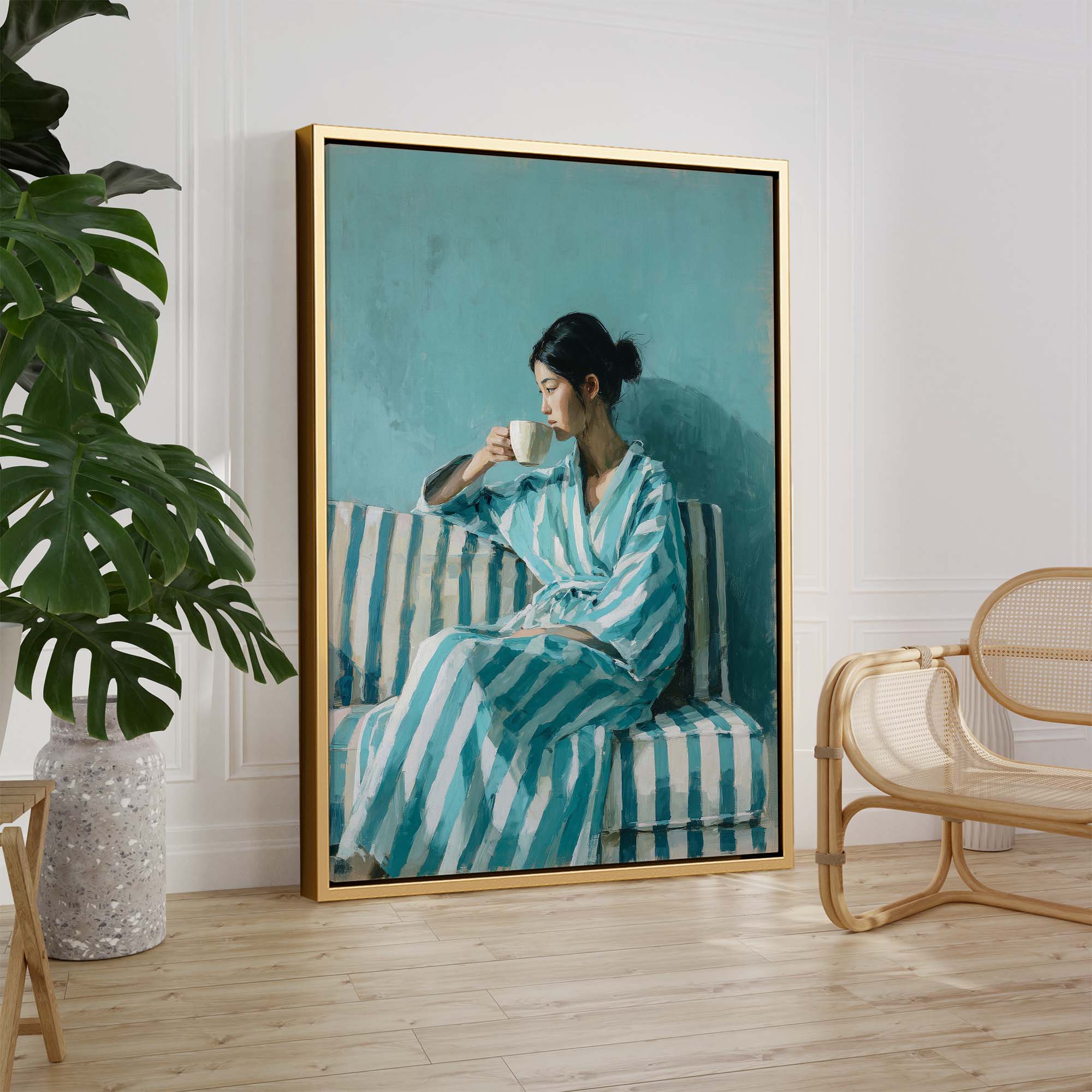 Coffee Rituals Canvas Print Canvas Art Wildfrog Art