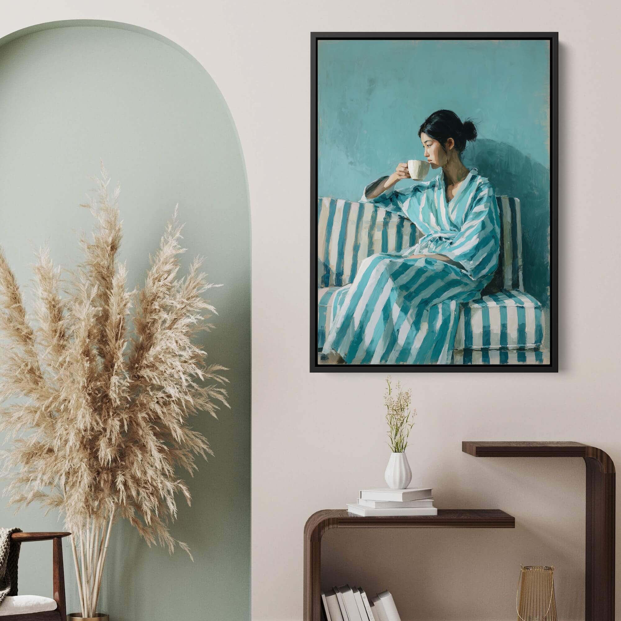 Coffee Rituals Canvas Print Canvas Art Wildfrog Art