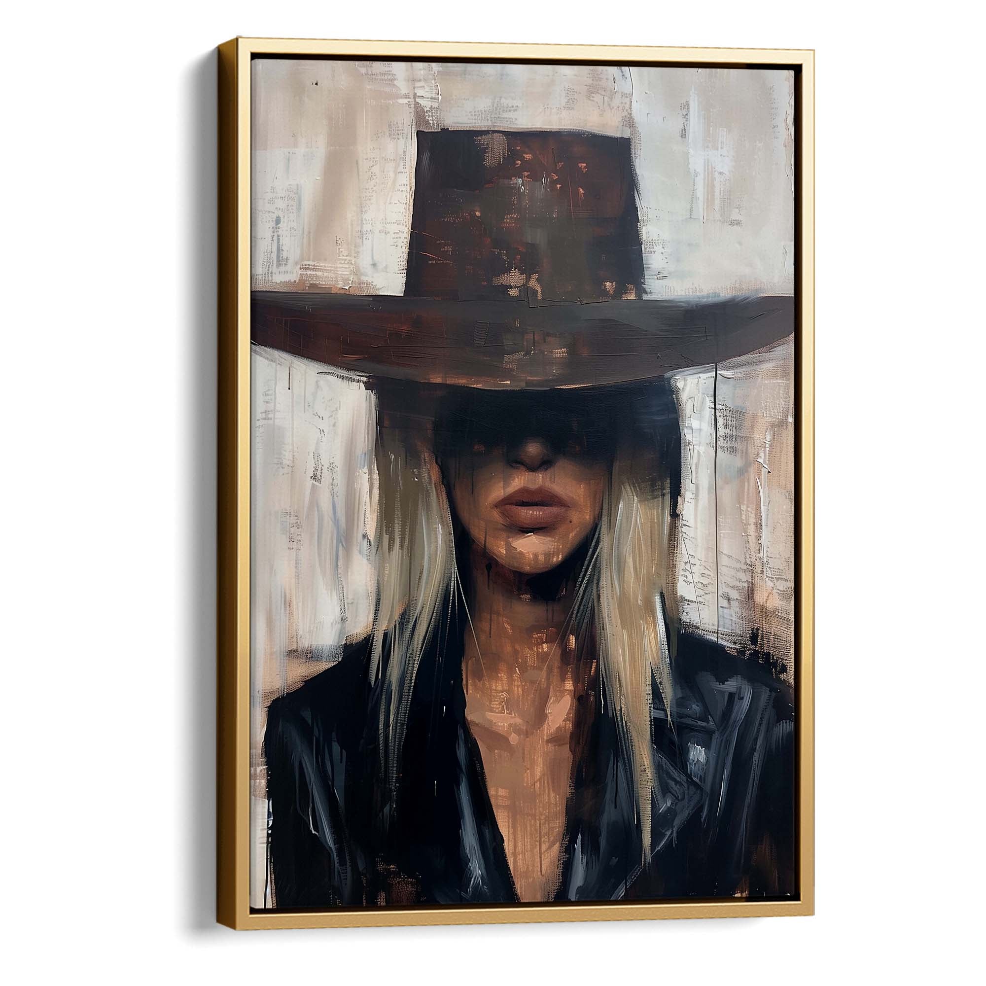 Cowgirl Boss Canvas Print Canvas Art Wildfrog Art