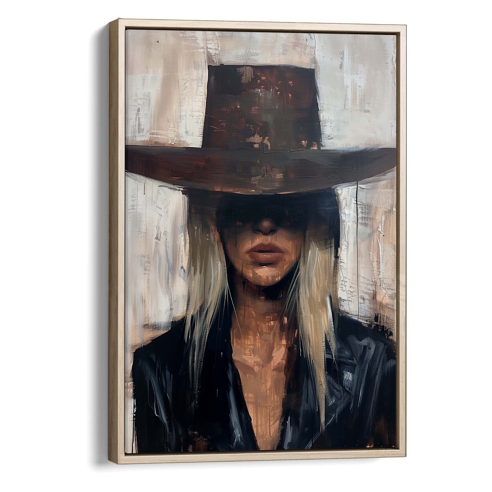 Cowgirl Boss Canvas Print Canvas Art Wildfrog Art