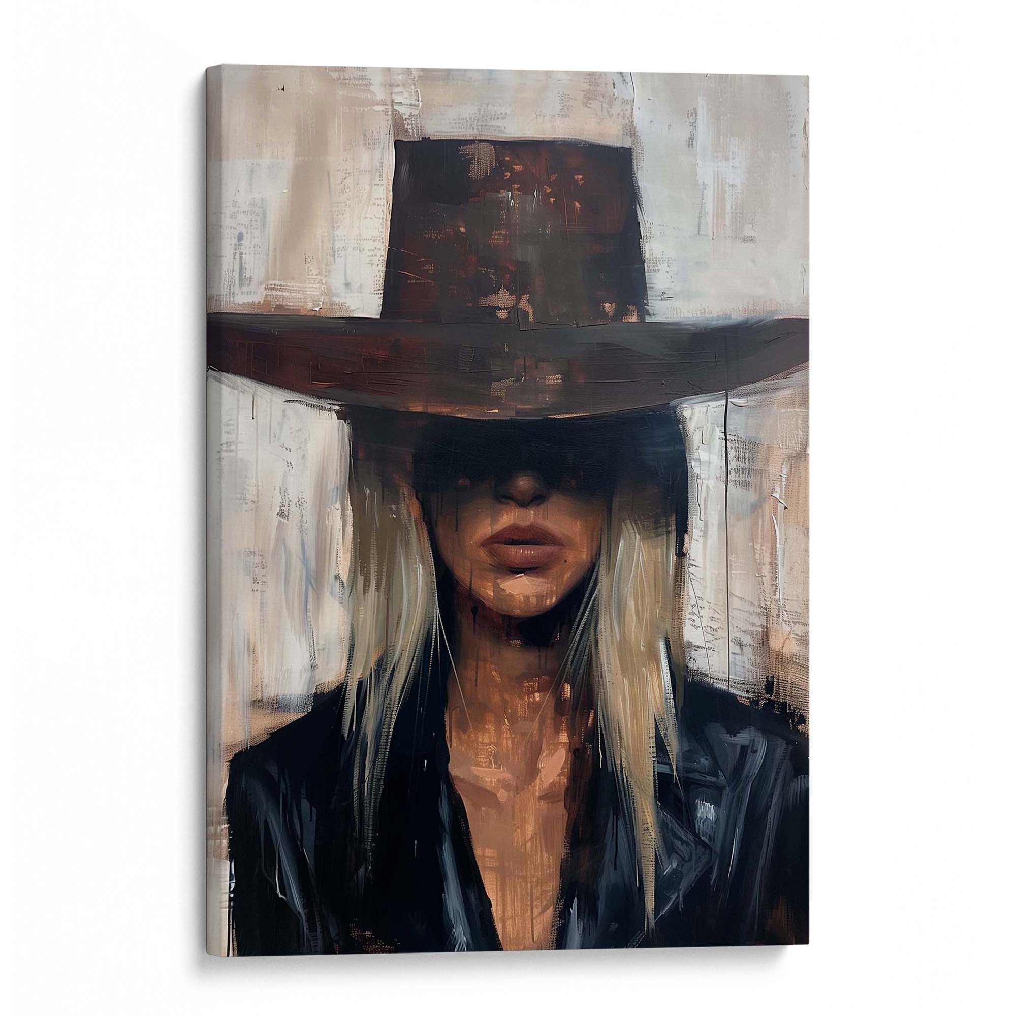 Cowgirl Boss Canvas Print Canvas Art Wildfrog Art