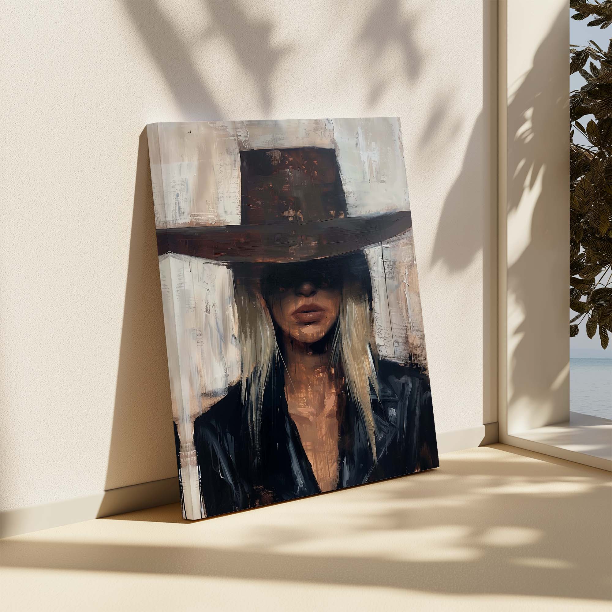 Cowgirl Boss Canvas Print Canvas Art Wildfrog Art