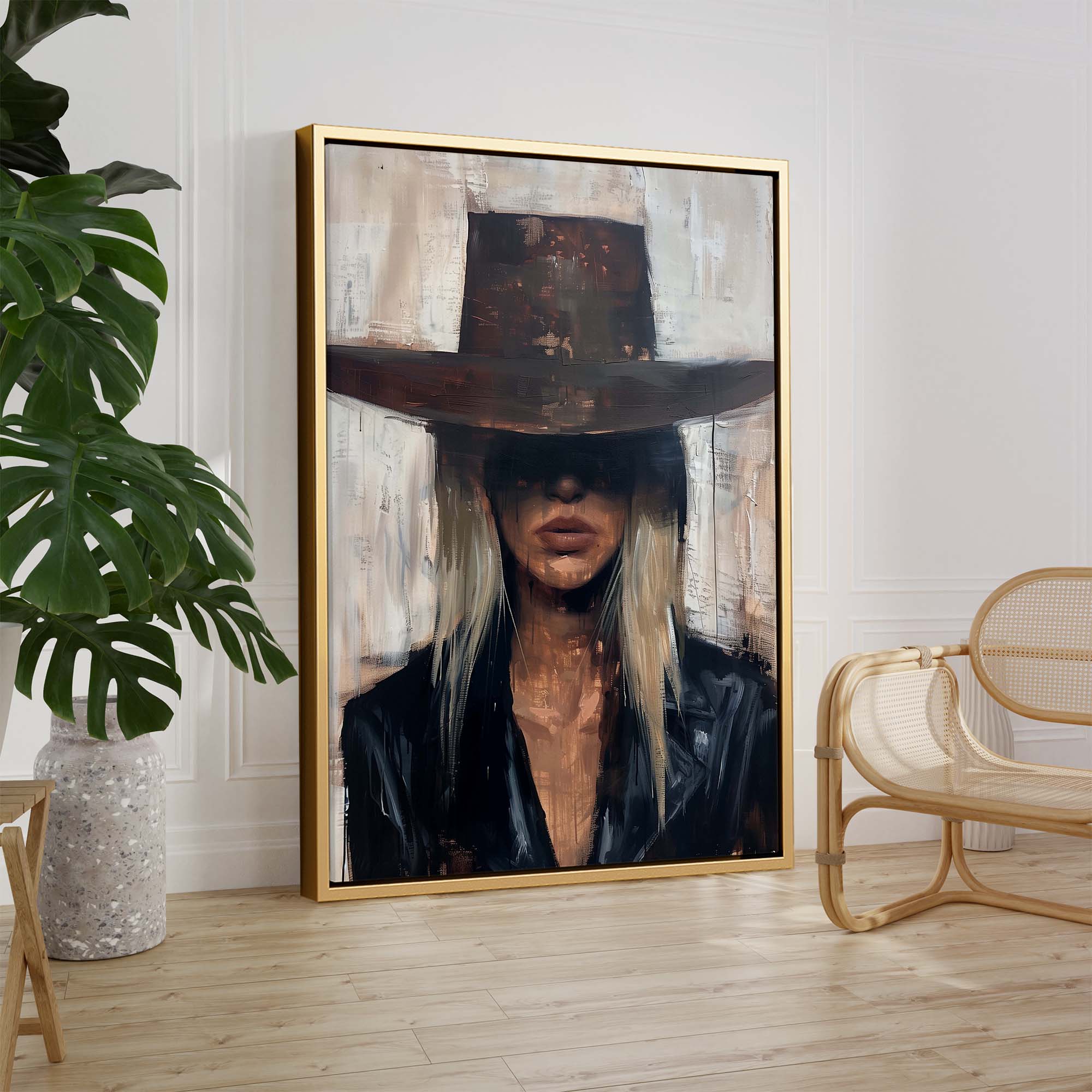 Cowgirl Boss Canvas Print Canvas Art Wildfrog Art