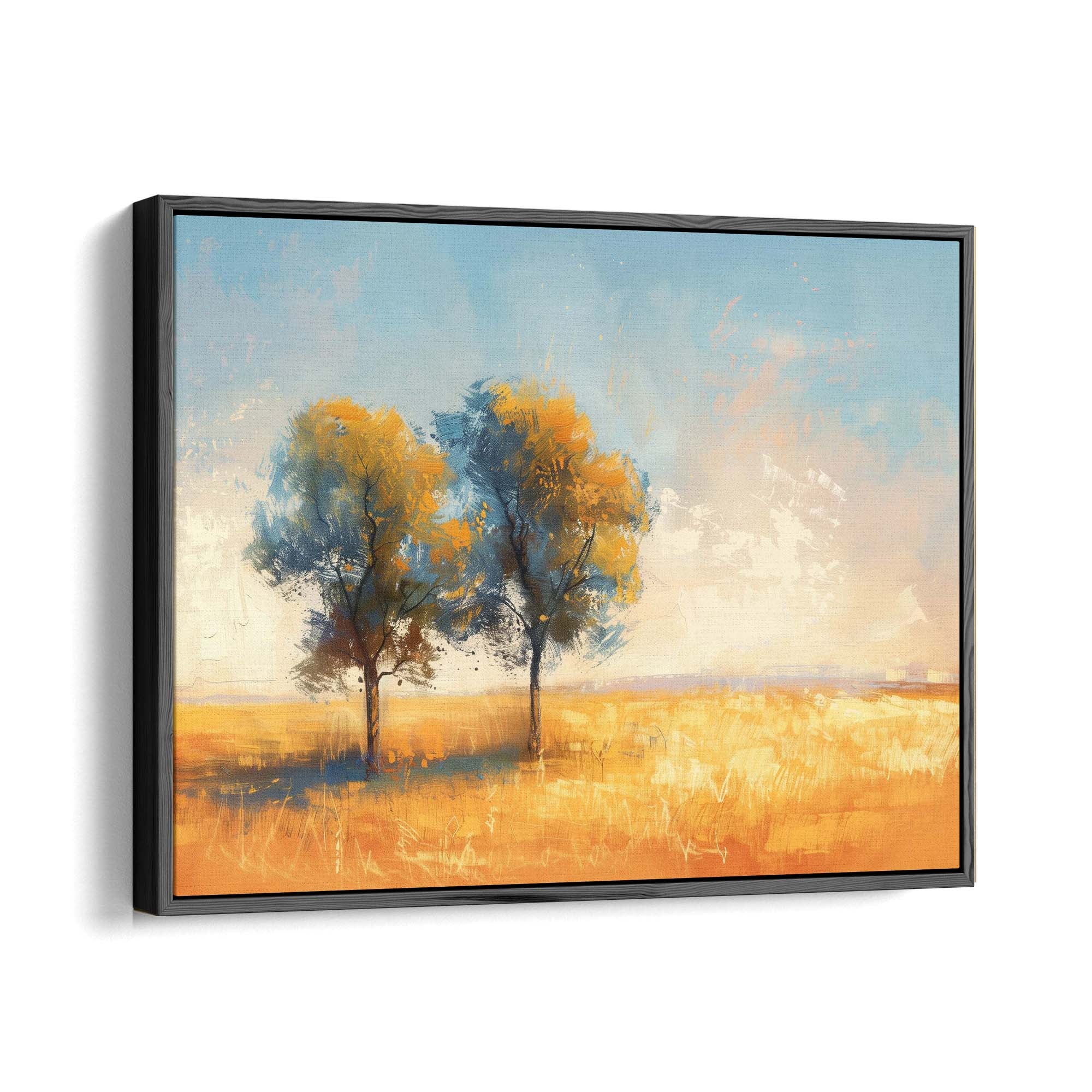 Crisp Meadow Light Canvas Print