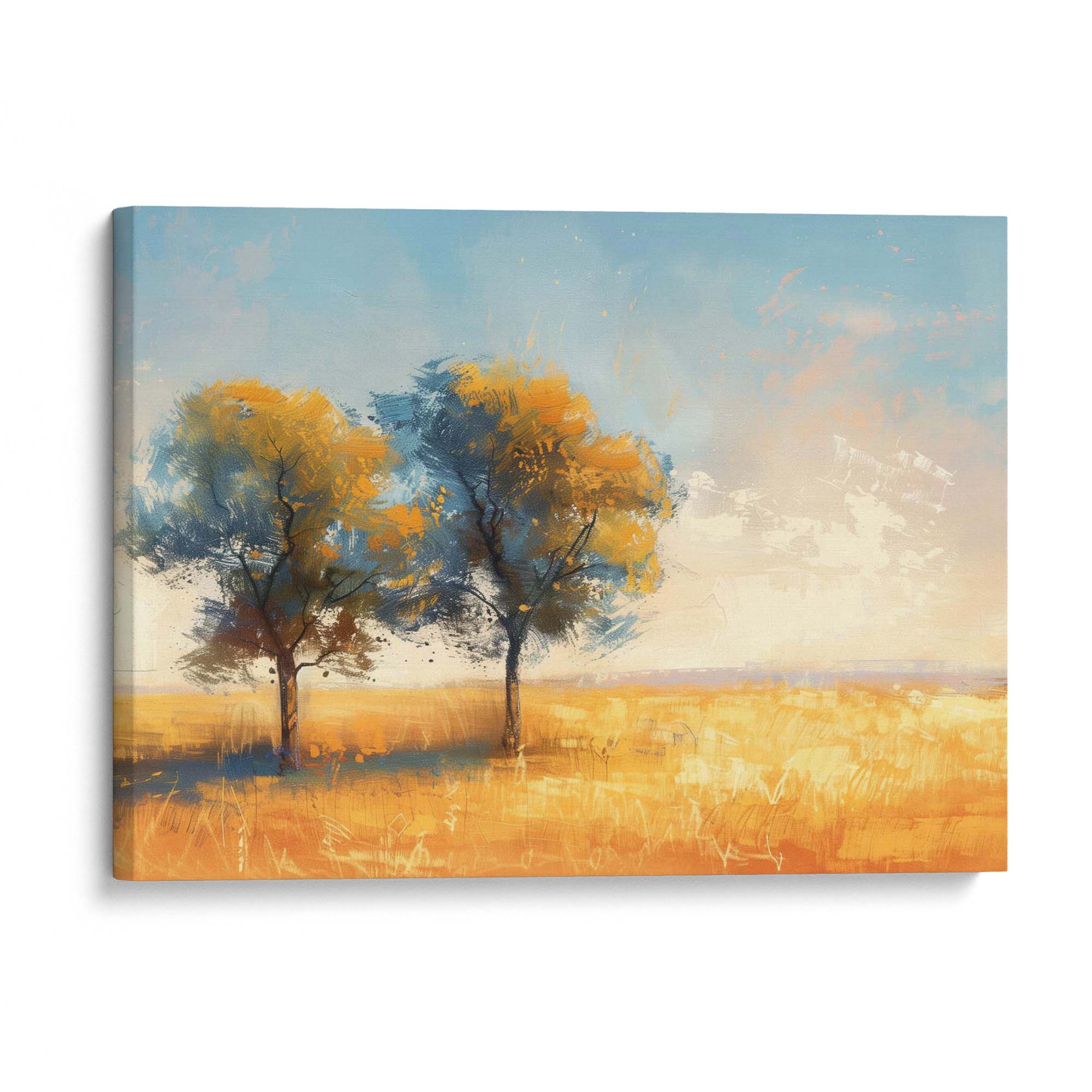 Crisp Meadow Light Canvas Print