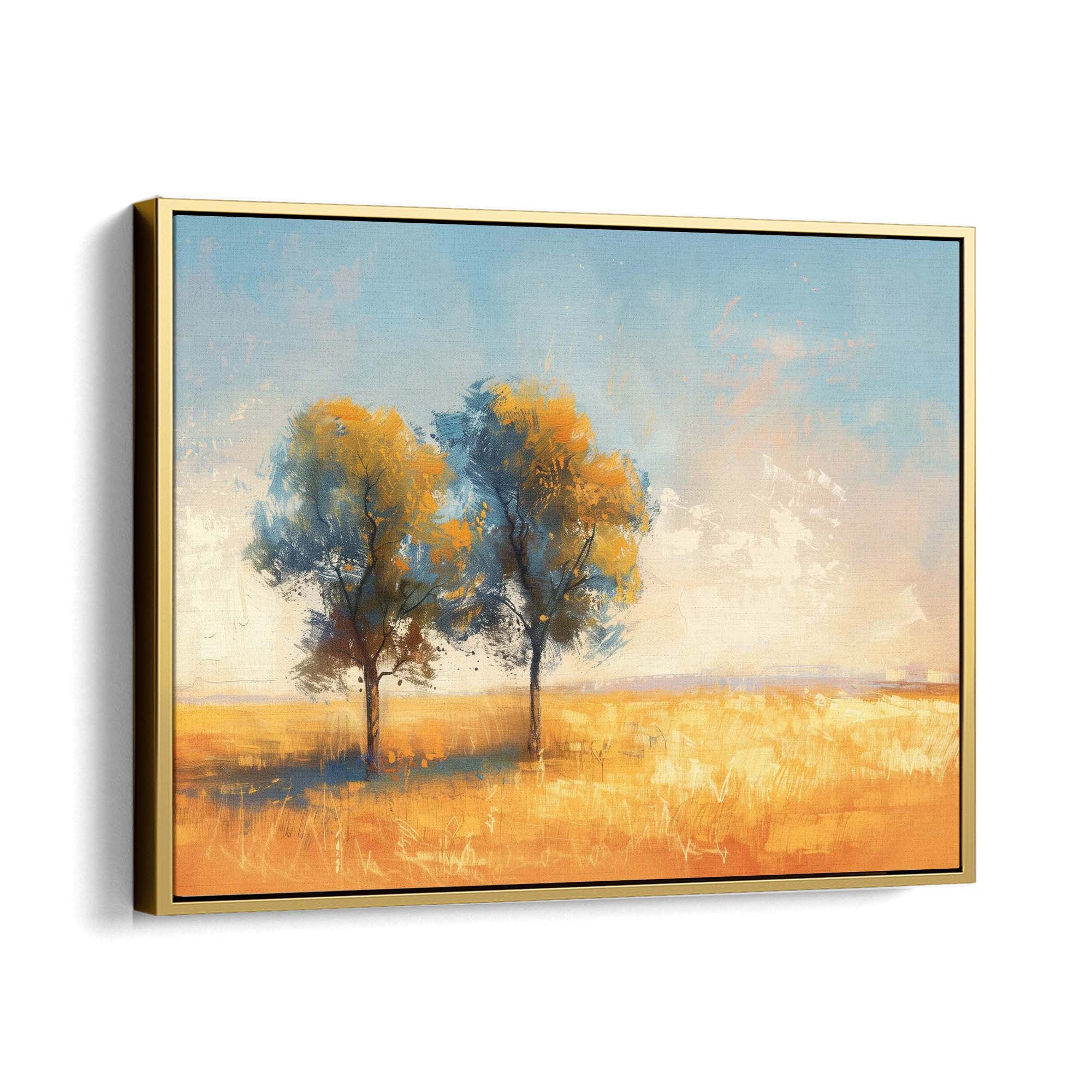 Crisp Meadow Light Canvas Print