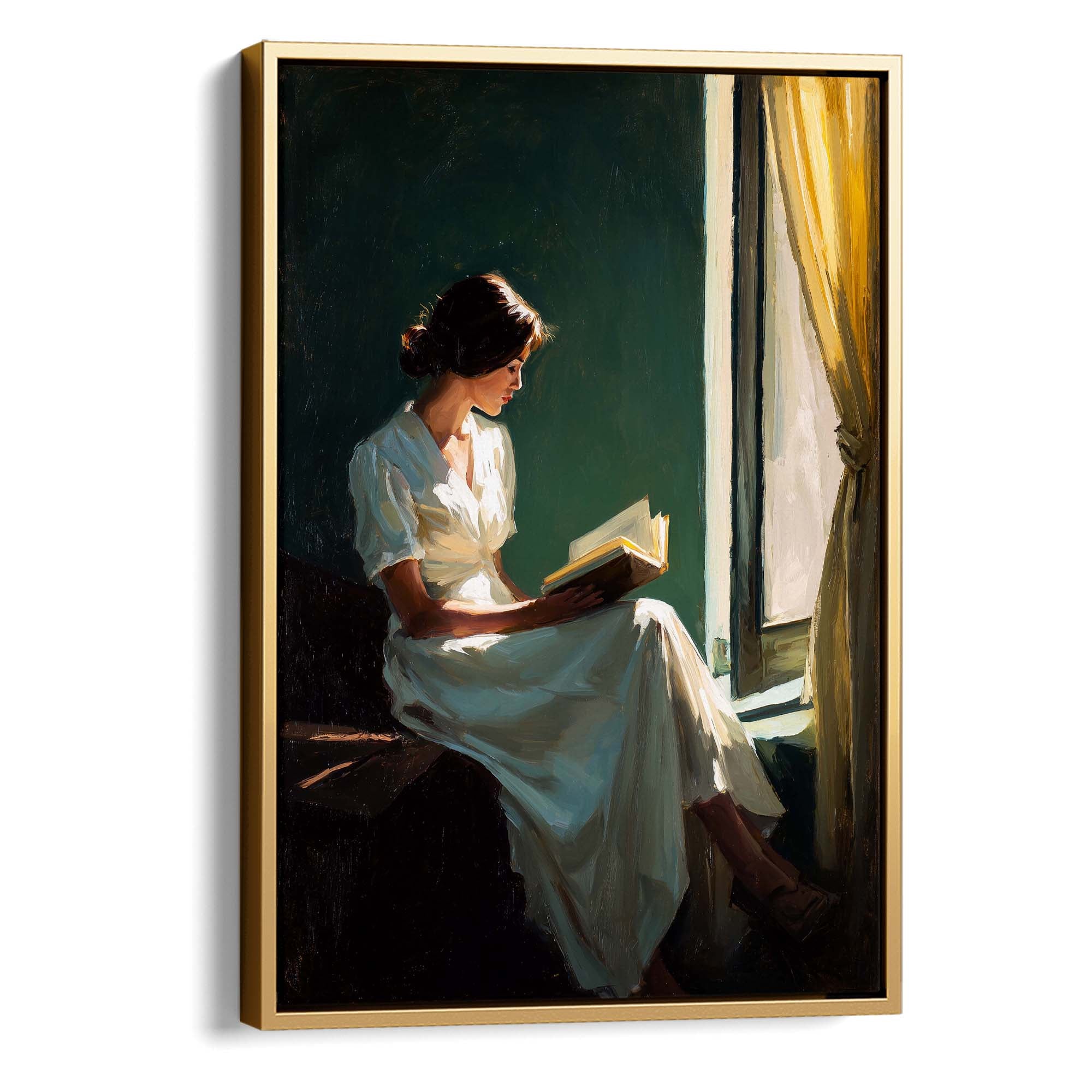 Curtain Quiet Canvas Print Canvas Art Wildfrog Art