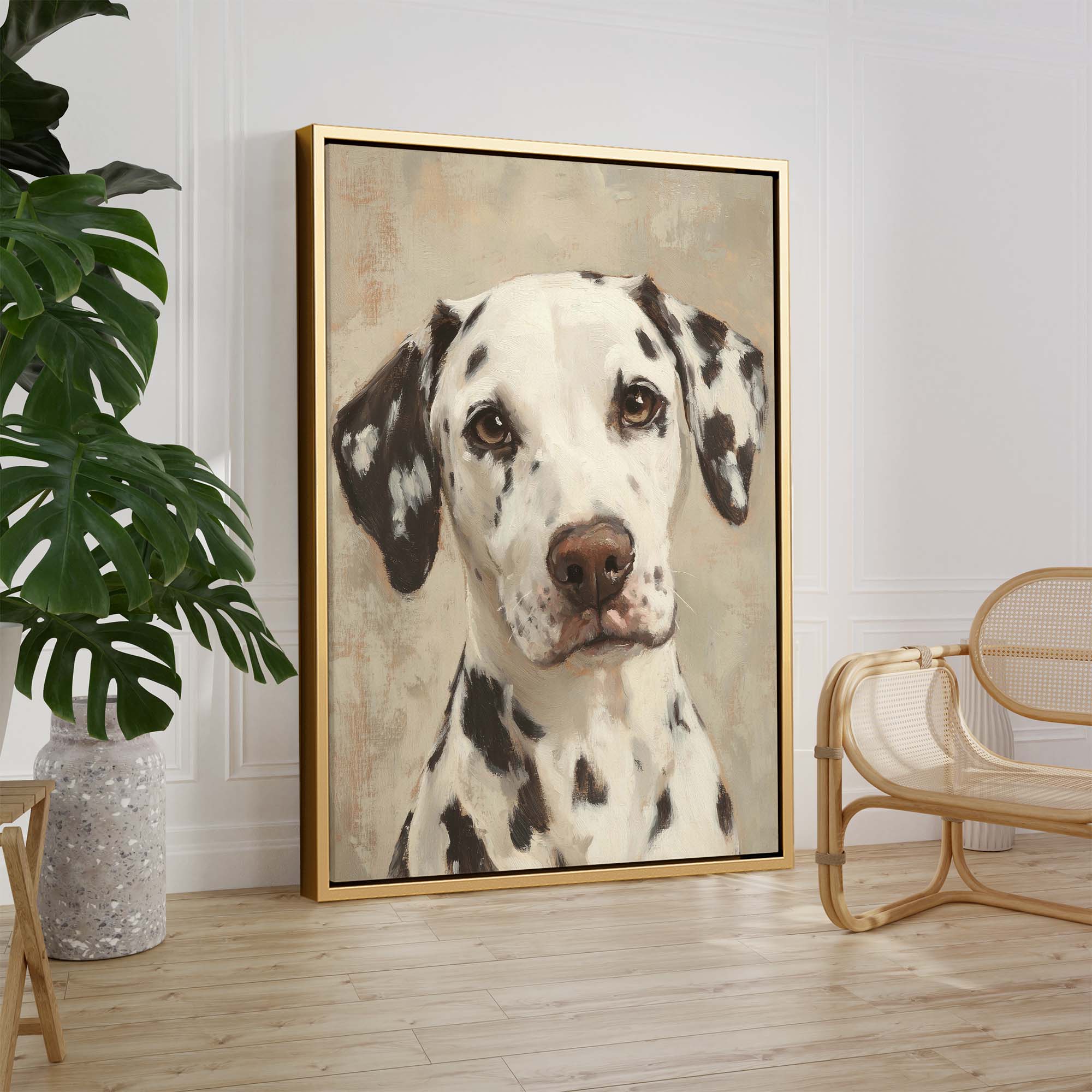 Dalmatian No1 Canvas Print Canvas Art Wildfrog Art