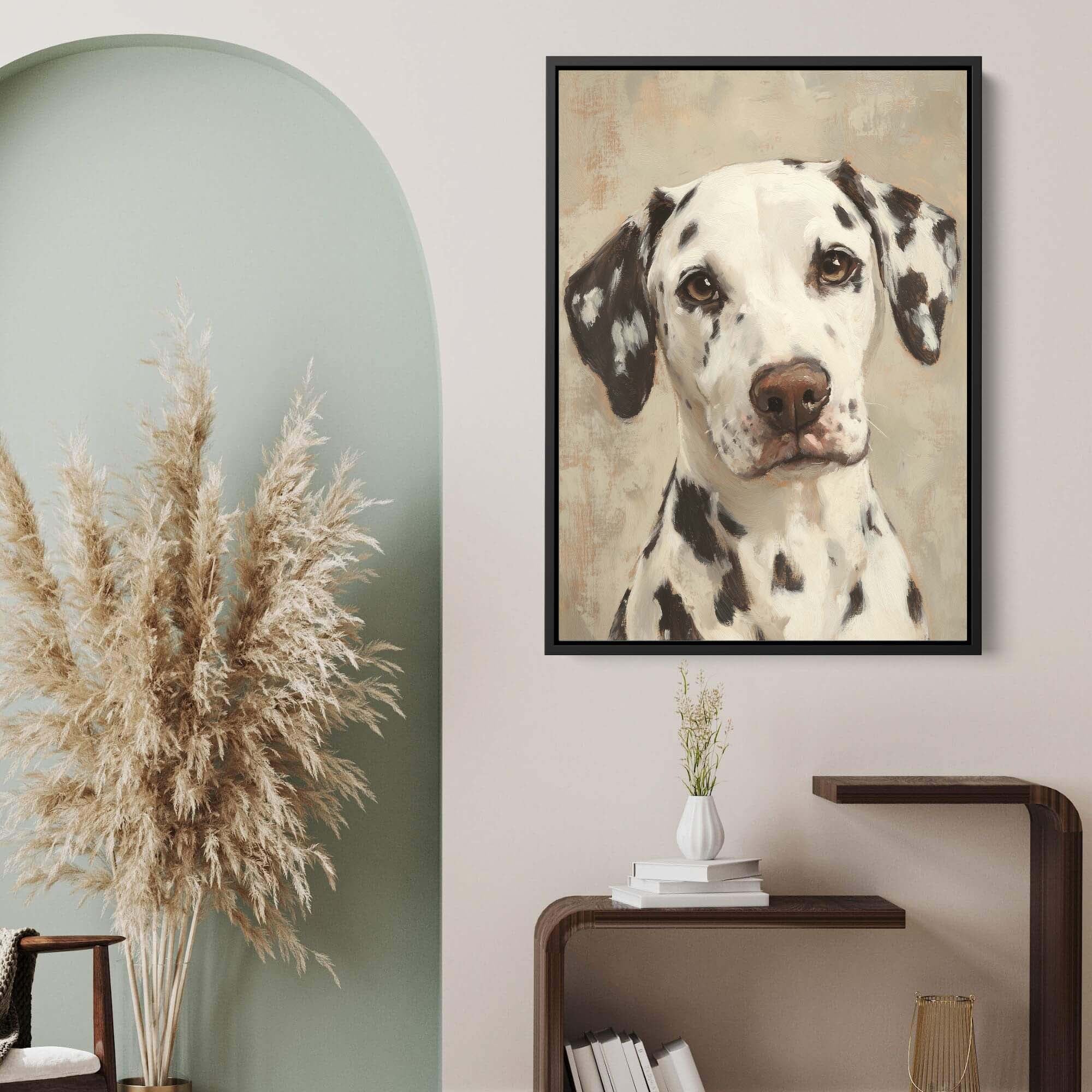 Dalmatian No1 Canvas Print Canvas Art Wildfrog Art