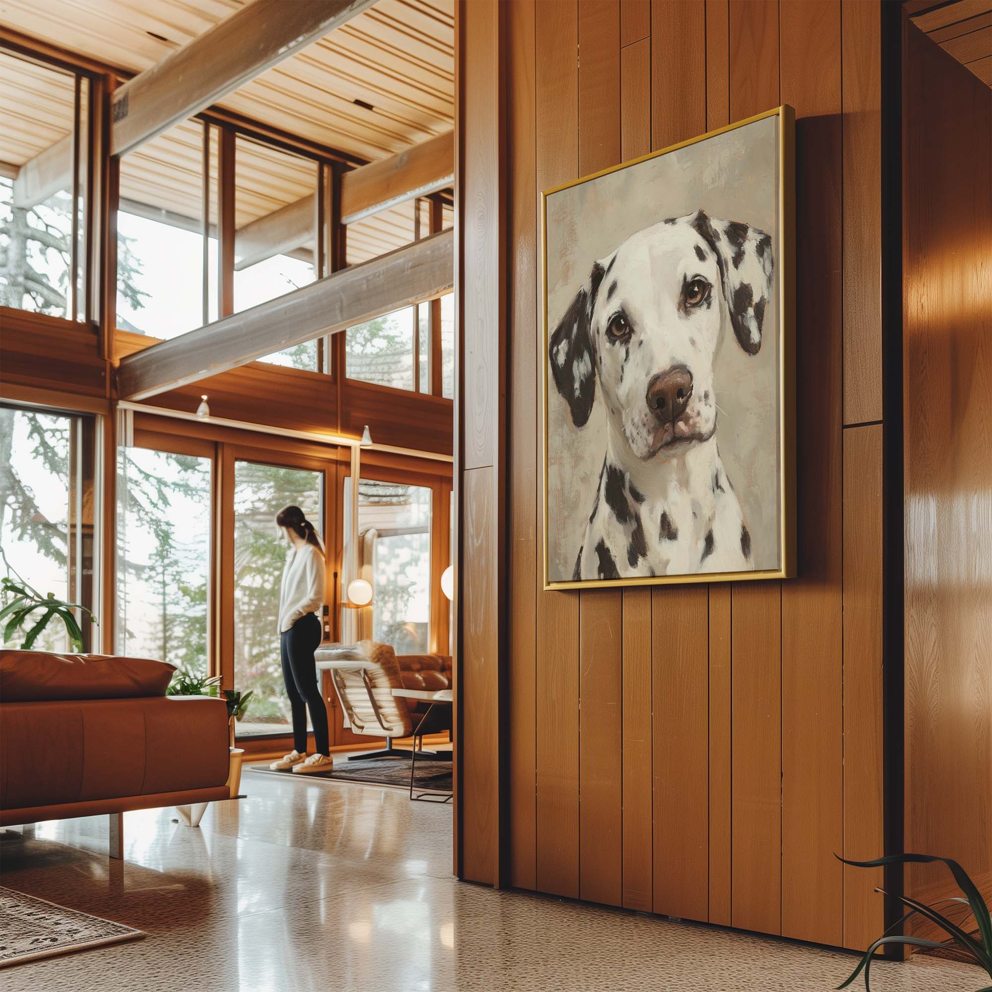 Dalmatian No1 Canvas Print Canvas Art Wildfrog Art