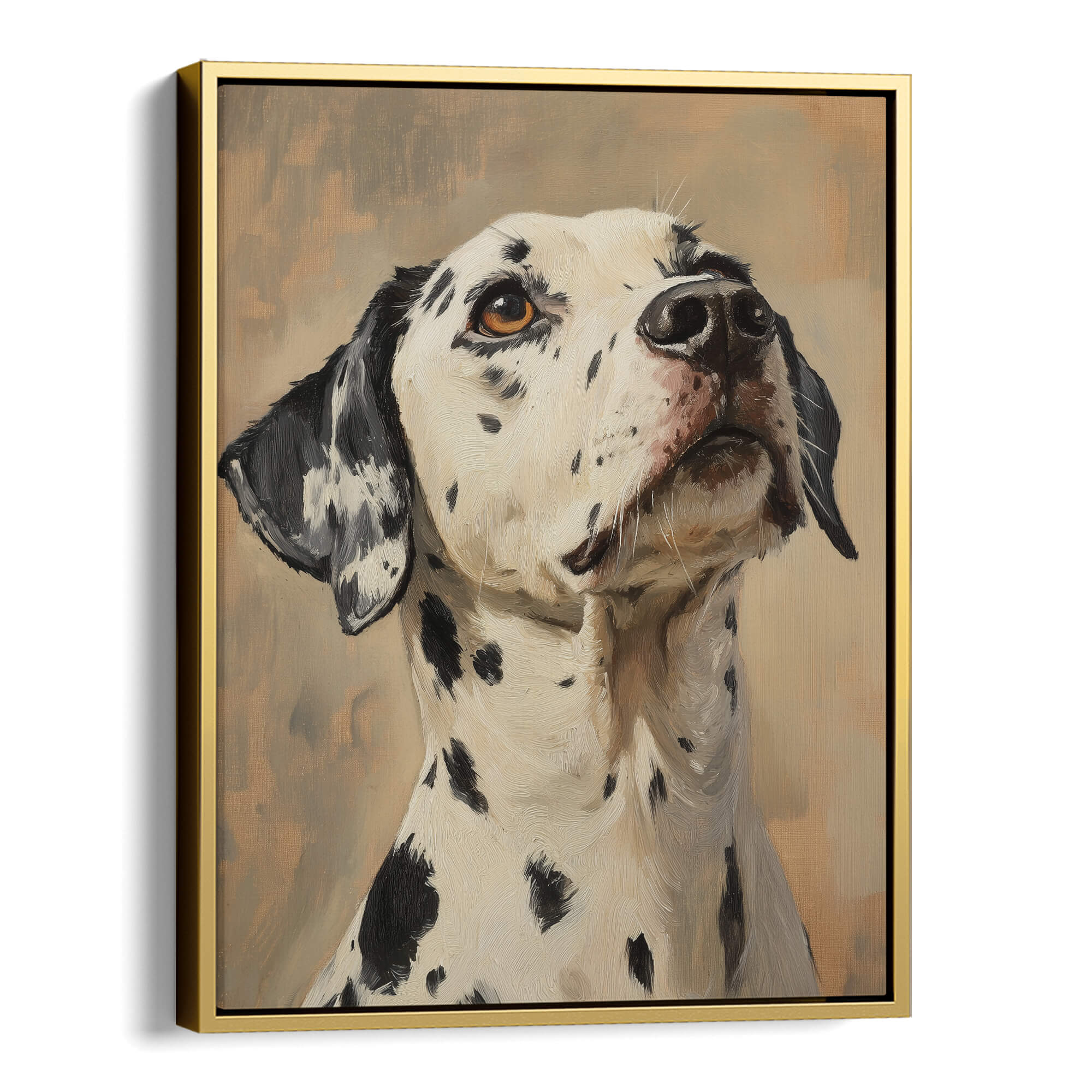Dalmatian Portrait Canvas Print Canvas Art Wildfrog Art