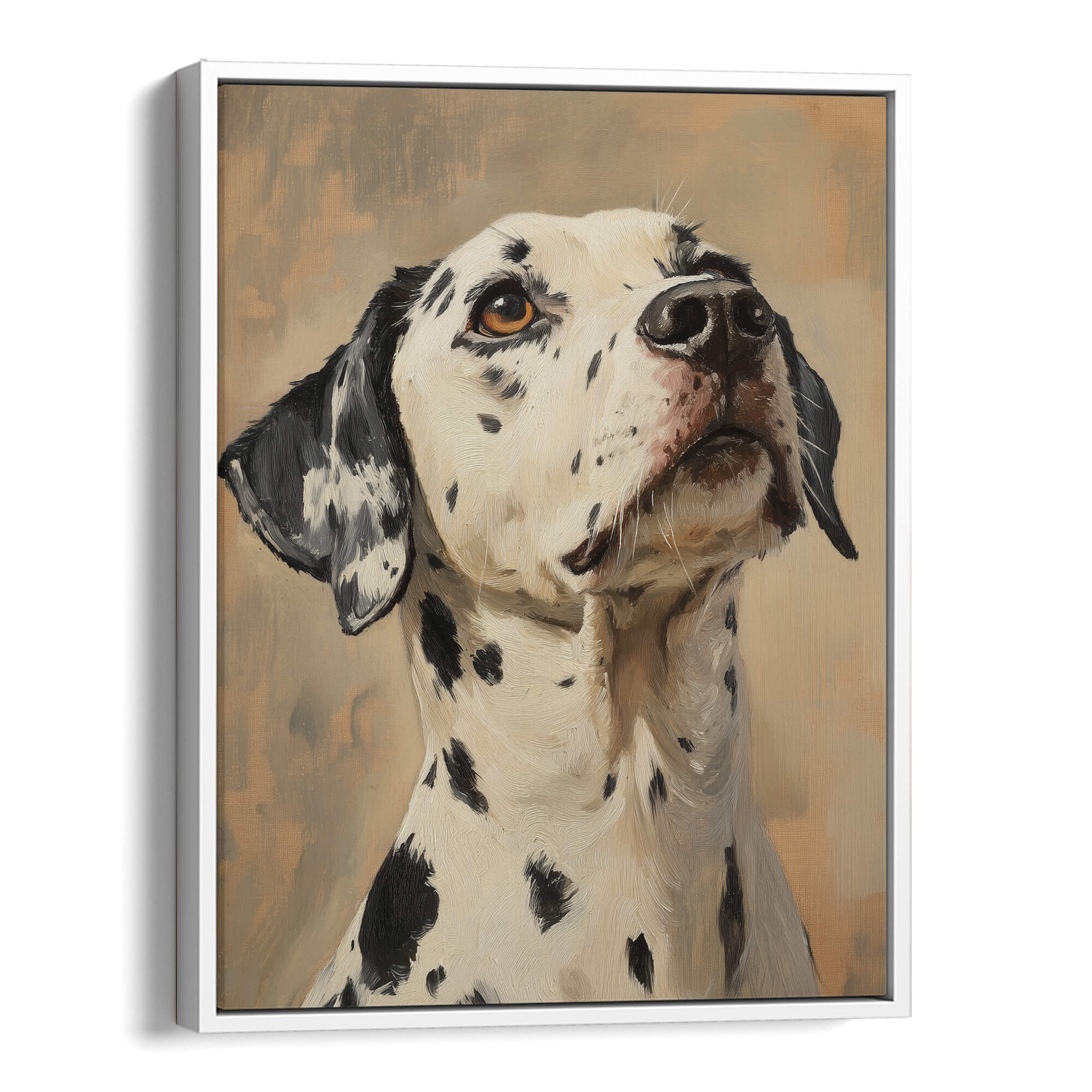 Dalmatian Portrait Canvas Print Canvas Art Wildfrog Art