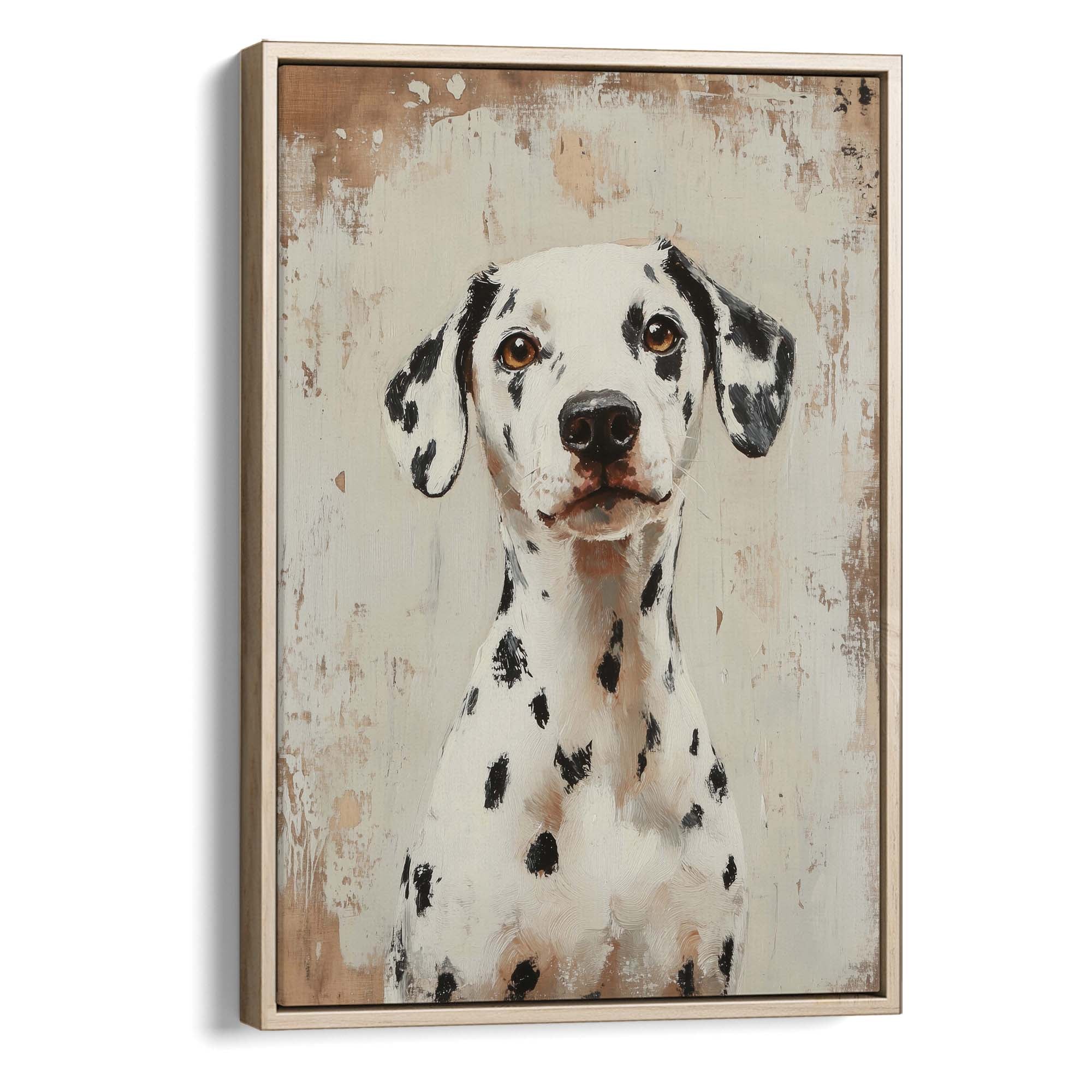 Dalmatian No3 Canvas Print Canvas Art Wildfrog Art