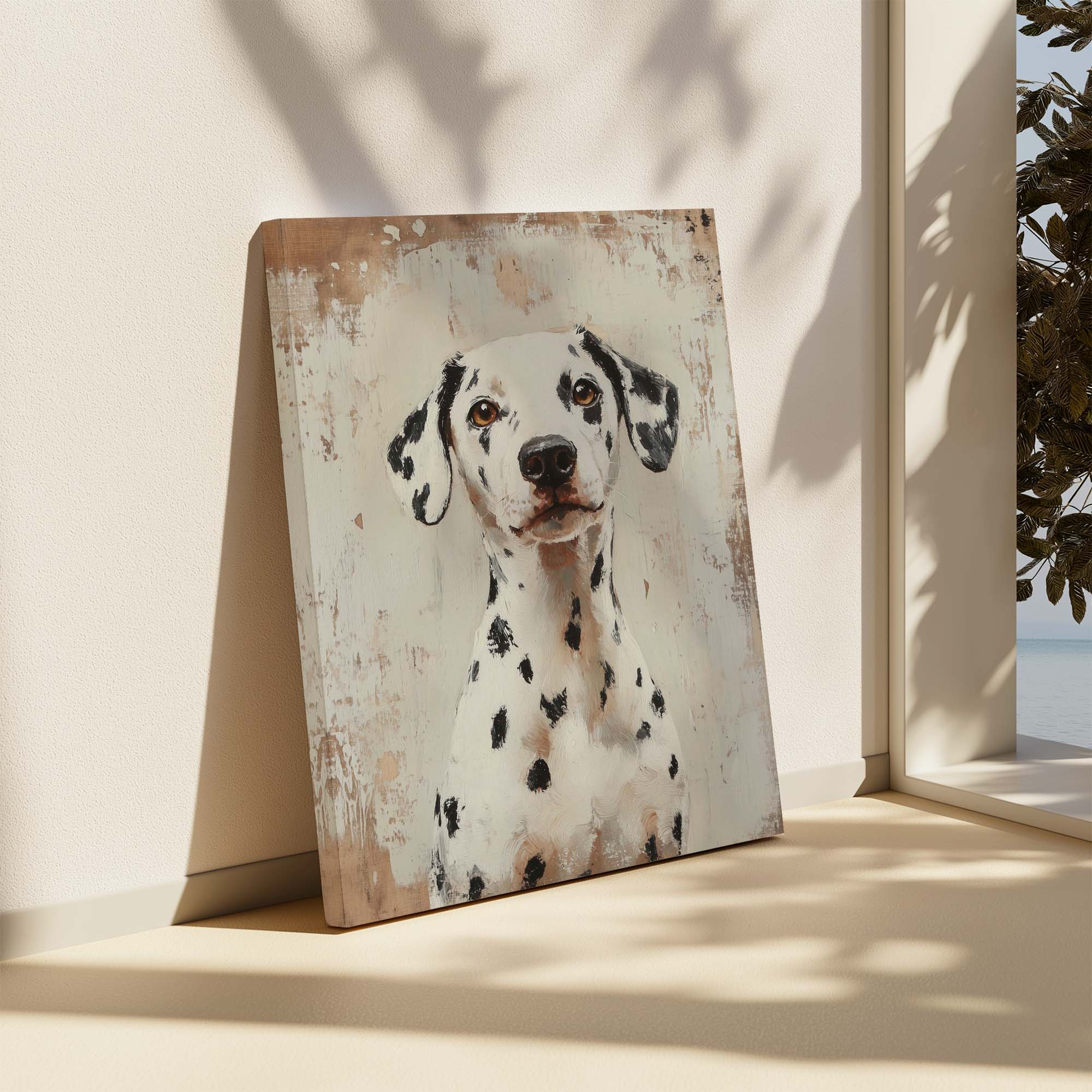 Dalmatian No3 Canvas Print Canvas Art Wildfrog Art
