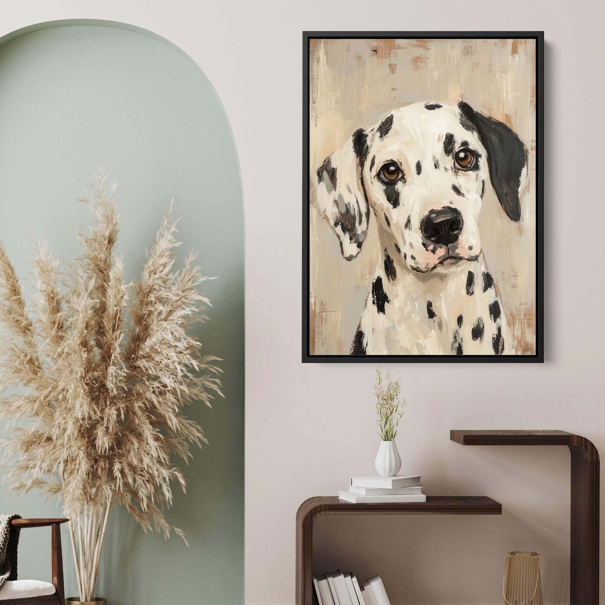 Dalmatian No5 Canvas Print Canvas Art Wildfrog Art