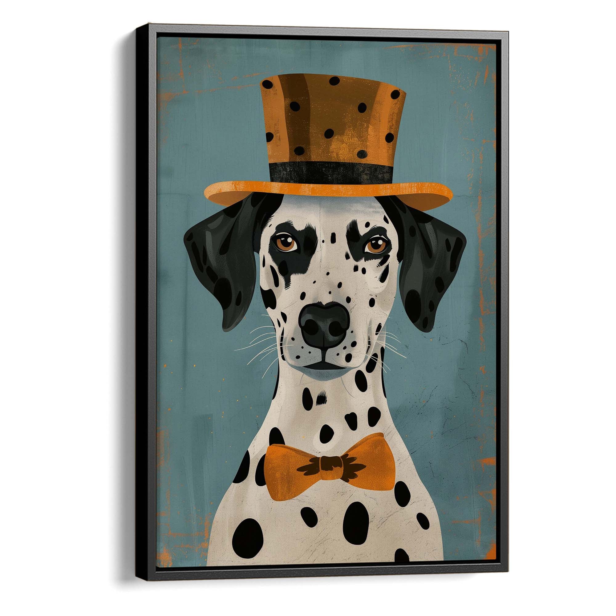 Dapper Dalmatian Canvas Print Canvas Art Wildfrog Art