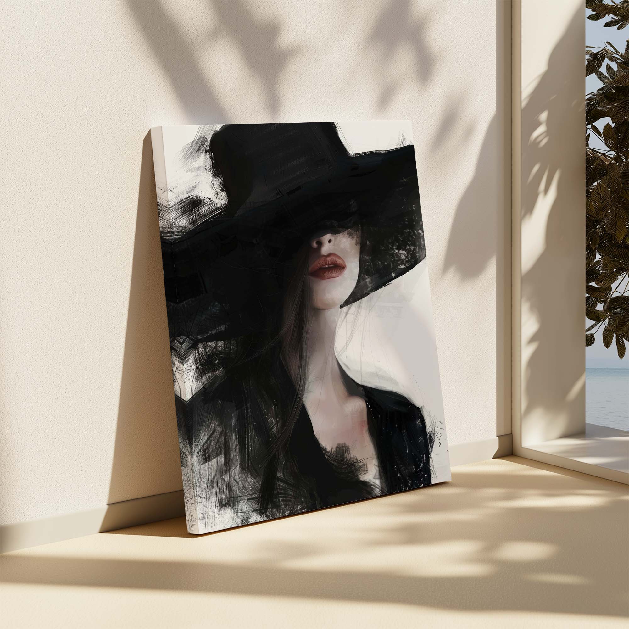 Dark Grace Canvas Print