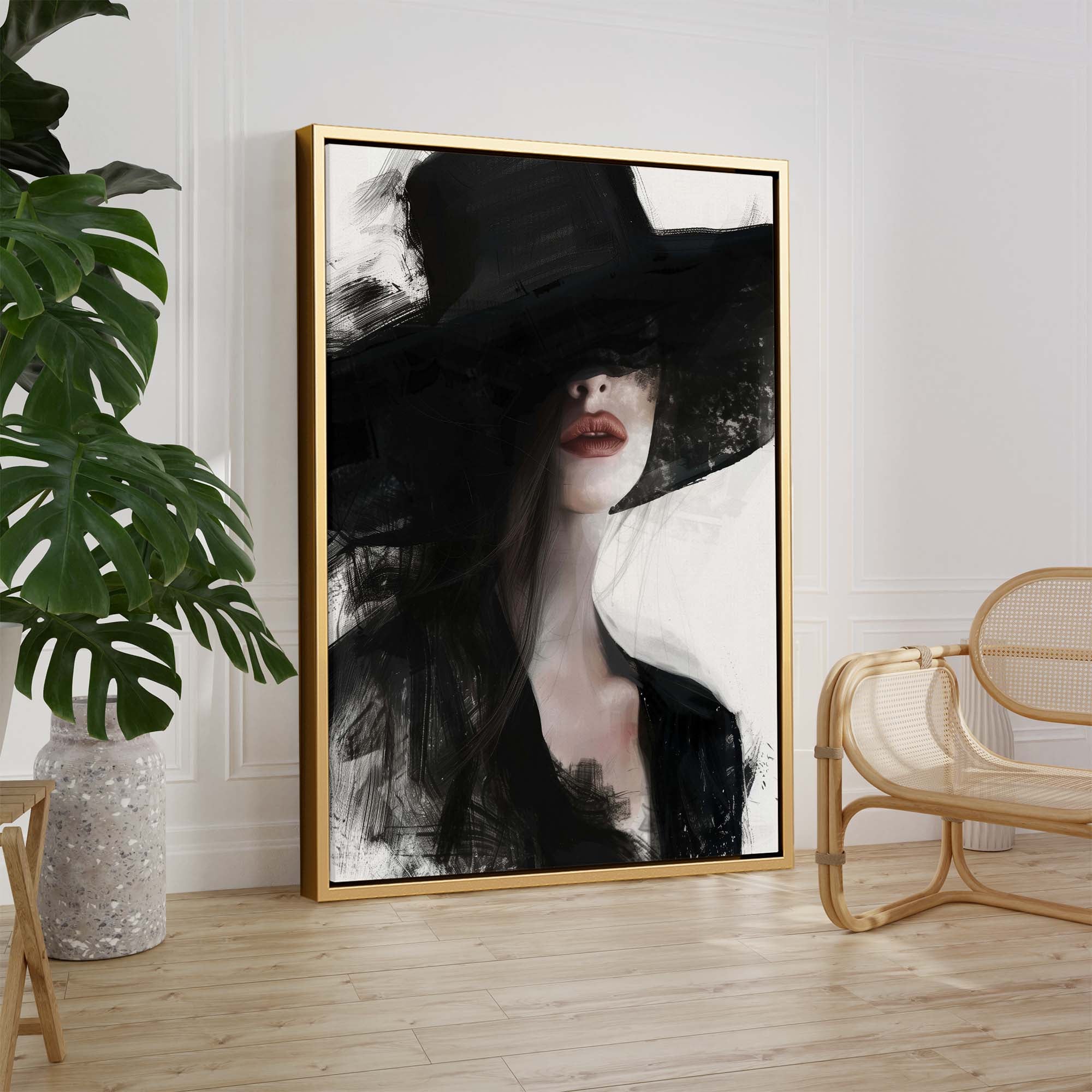 Dark Grace Canvas Print