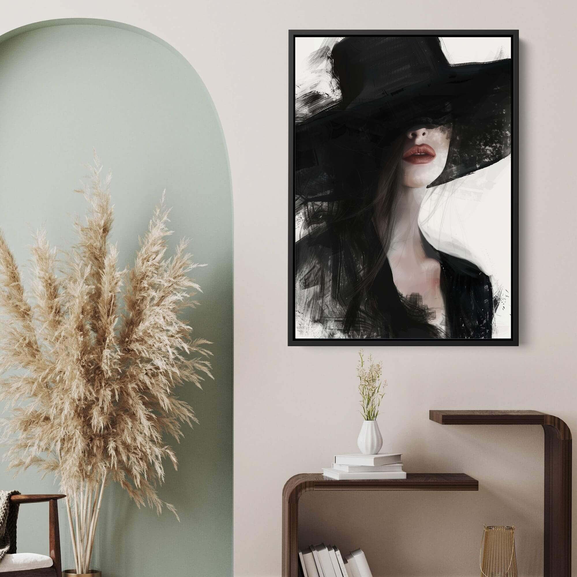 Dark Grace Canvas Print