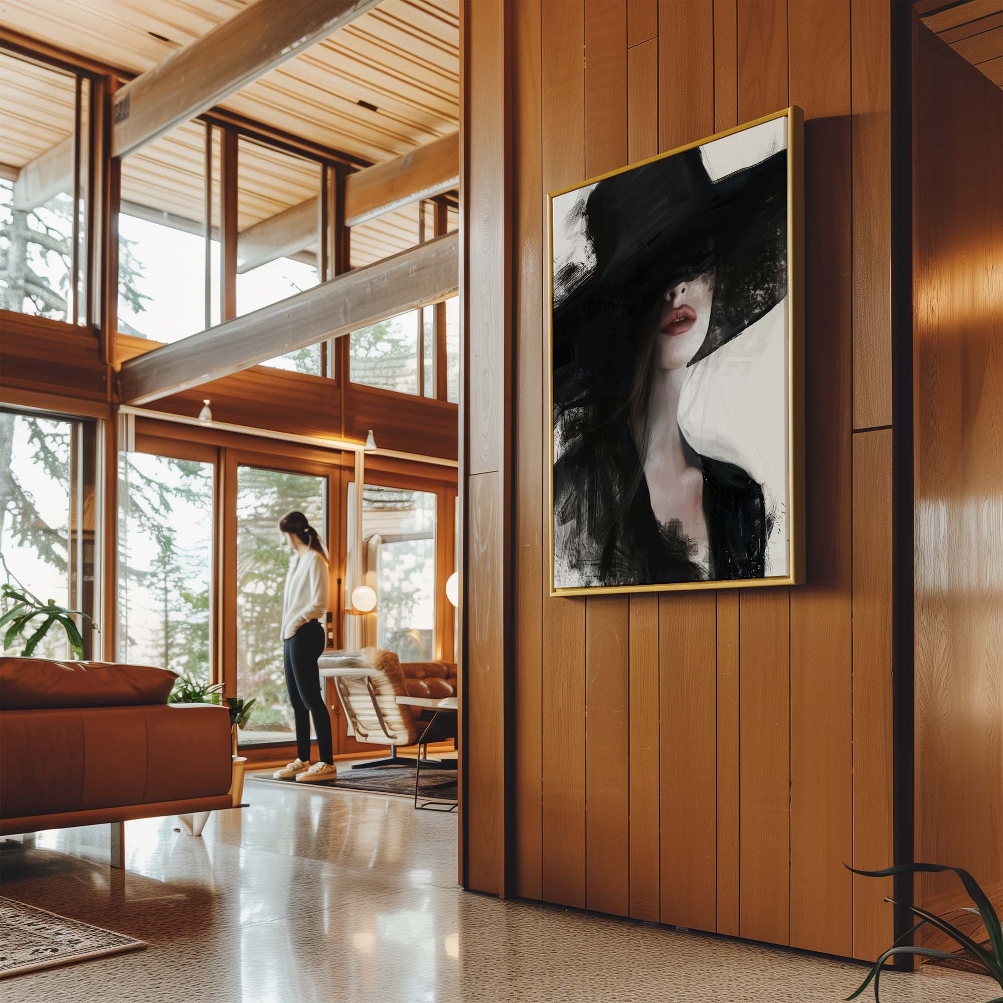 Dark Grace Canvas Print