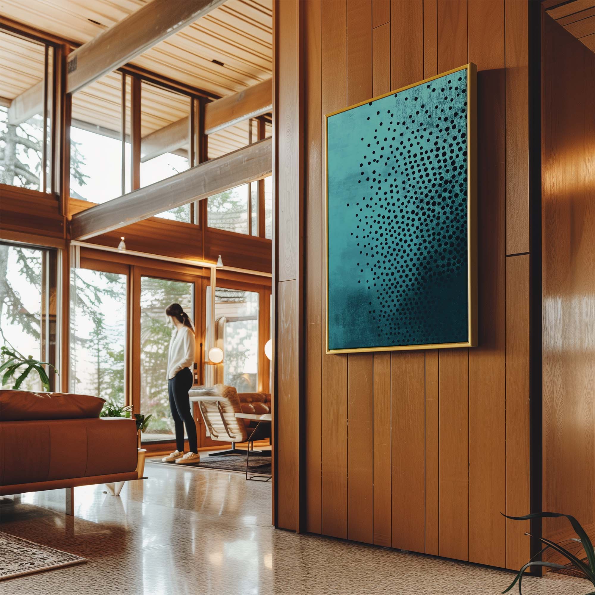 Dot Fade Canvas Print Canvas Art Wildfrog Art