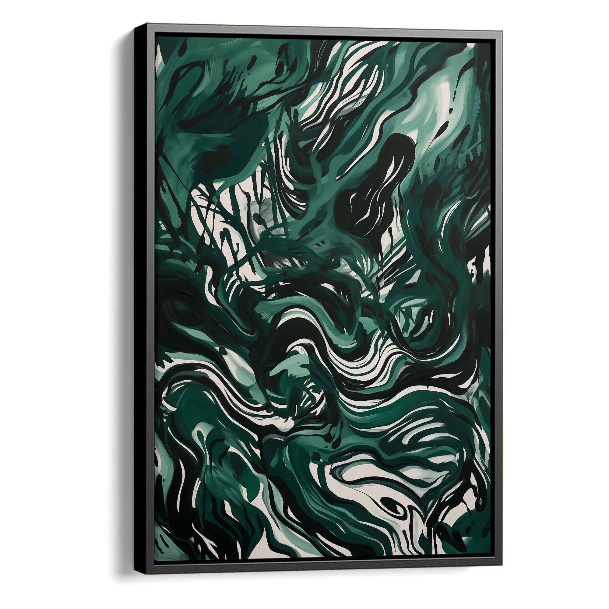 Emerald Storm Canvas Print Canvas Art Wildfrog Art