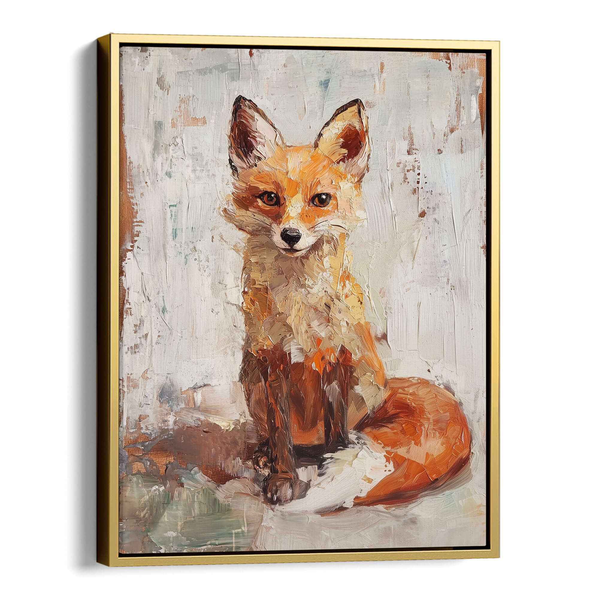 Farmhouse Fox Canvas Print Canvas Art Wildfrog Art