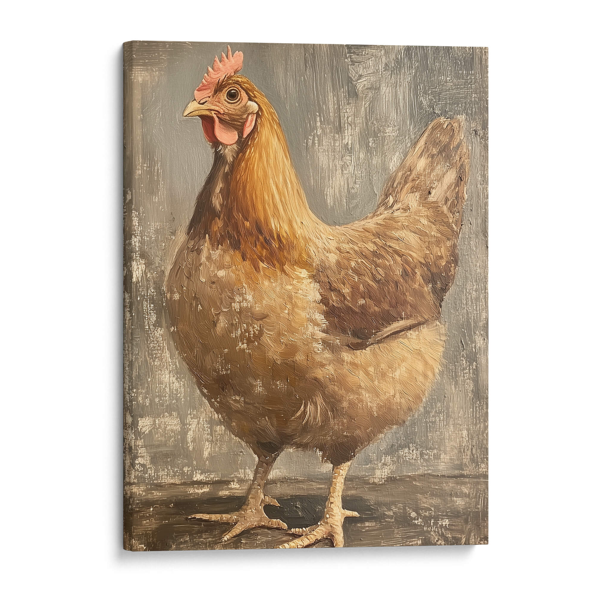 Farmhouse Hen Canvas Print Canvas Art Wildfrog Art