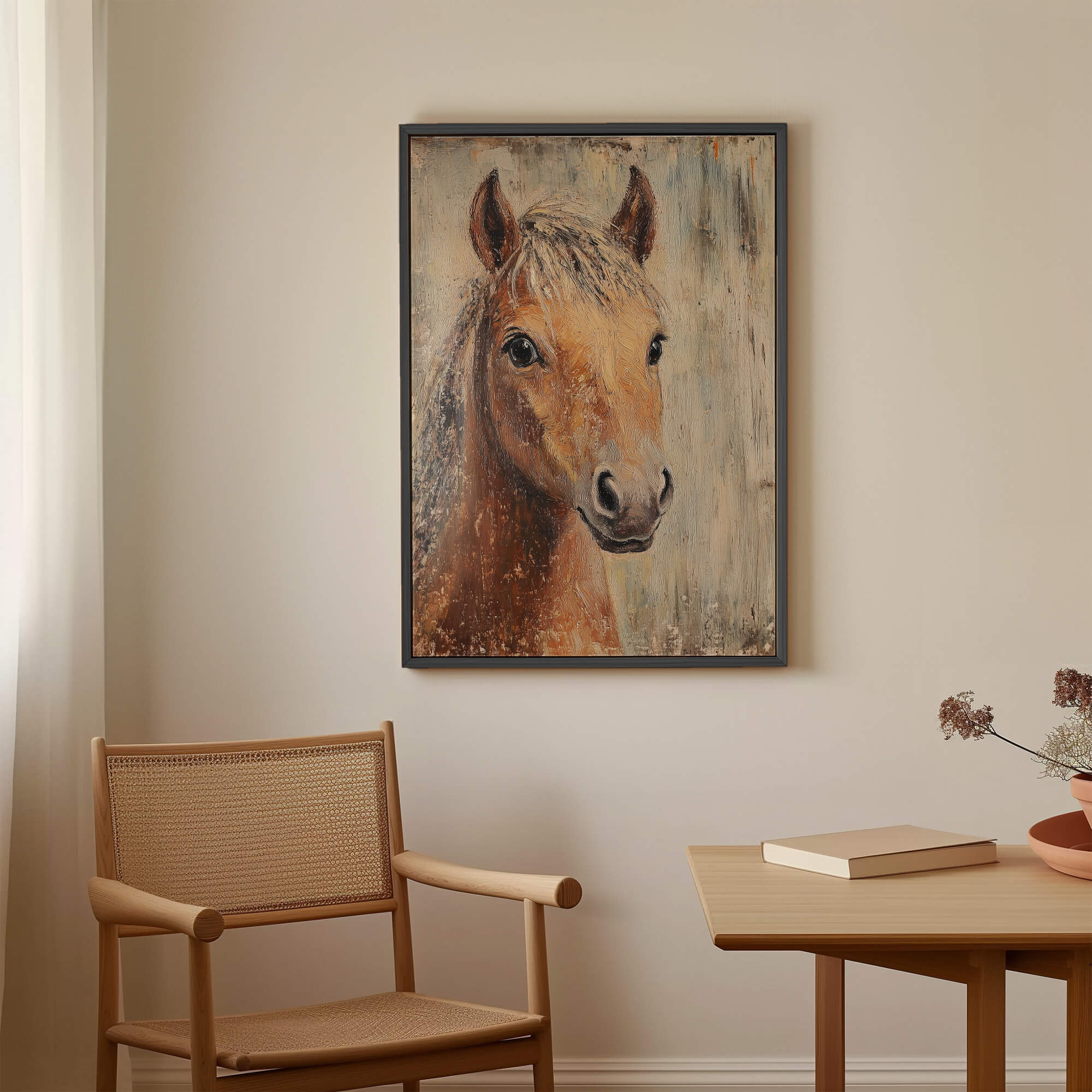Farmhouse Horseling Canvas Print Canvas Art Wildfrog Art