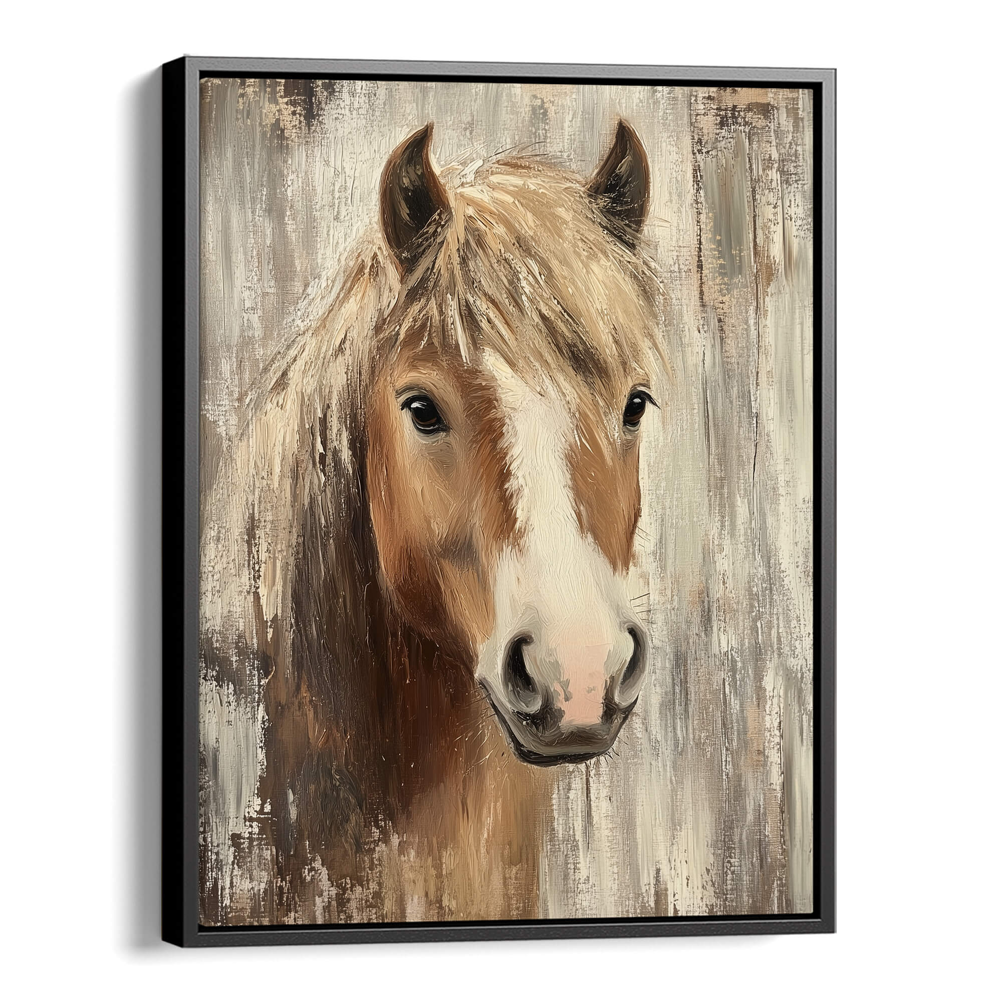 Farmhouse Pony Canvas Print Canvas Art Wildfrog Art
